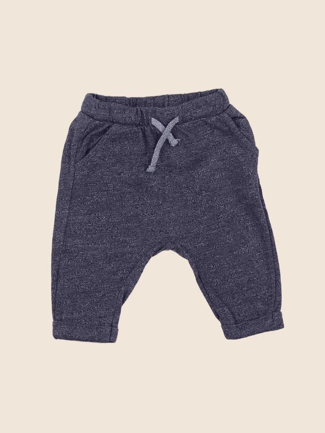 Zara - jogging bleu - 3/6 mois