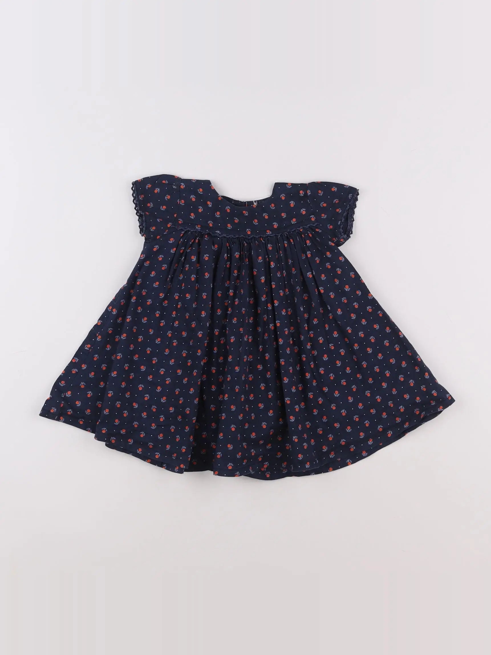 Bouchara - robe bleu - 6 mois