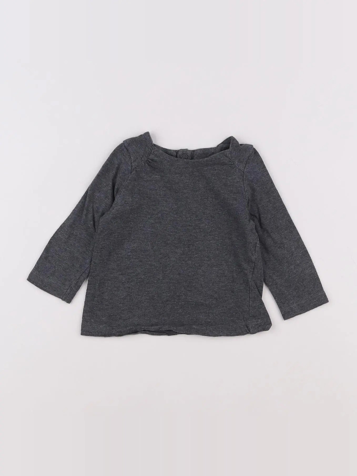 Natalys - tee-shirt gris - 12 mois