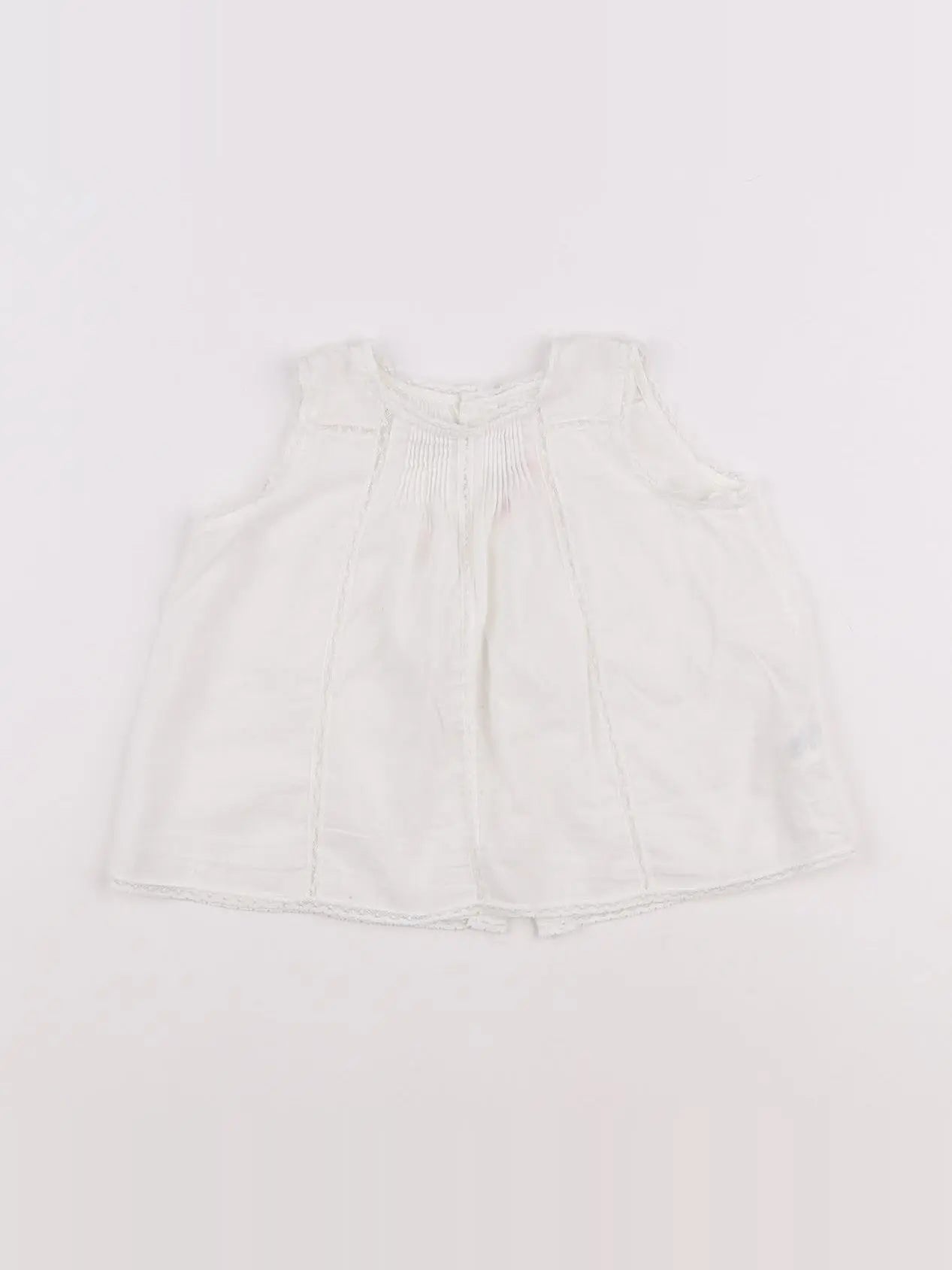 Bonpoint - blouse blanc - 18 mois