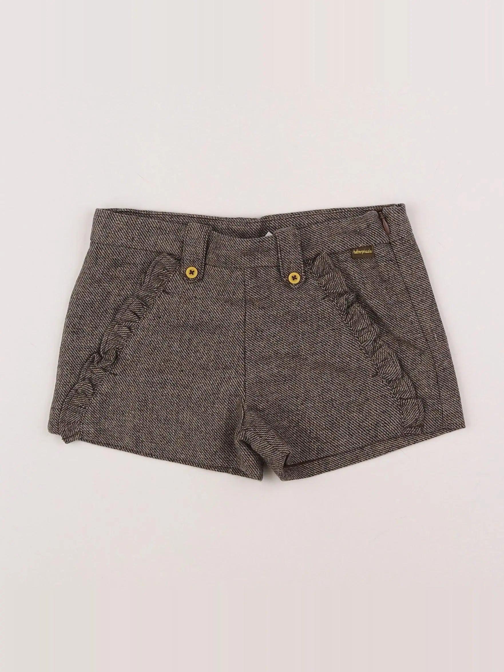 Tutto Piccolo - short marron - 4 ans