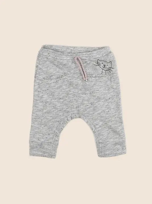 Zara - sarouel gris - 3/6 mois
