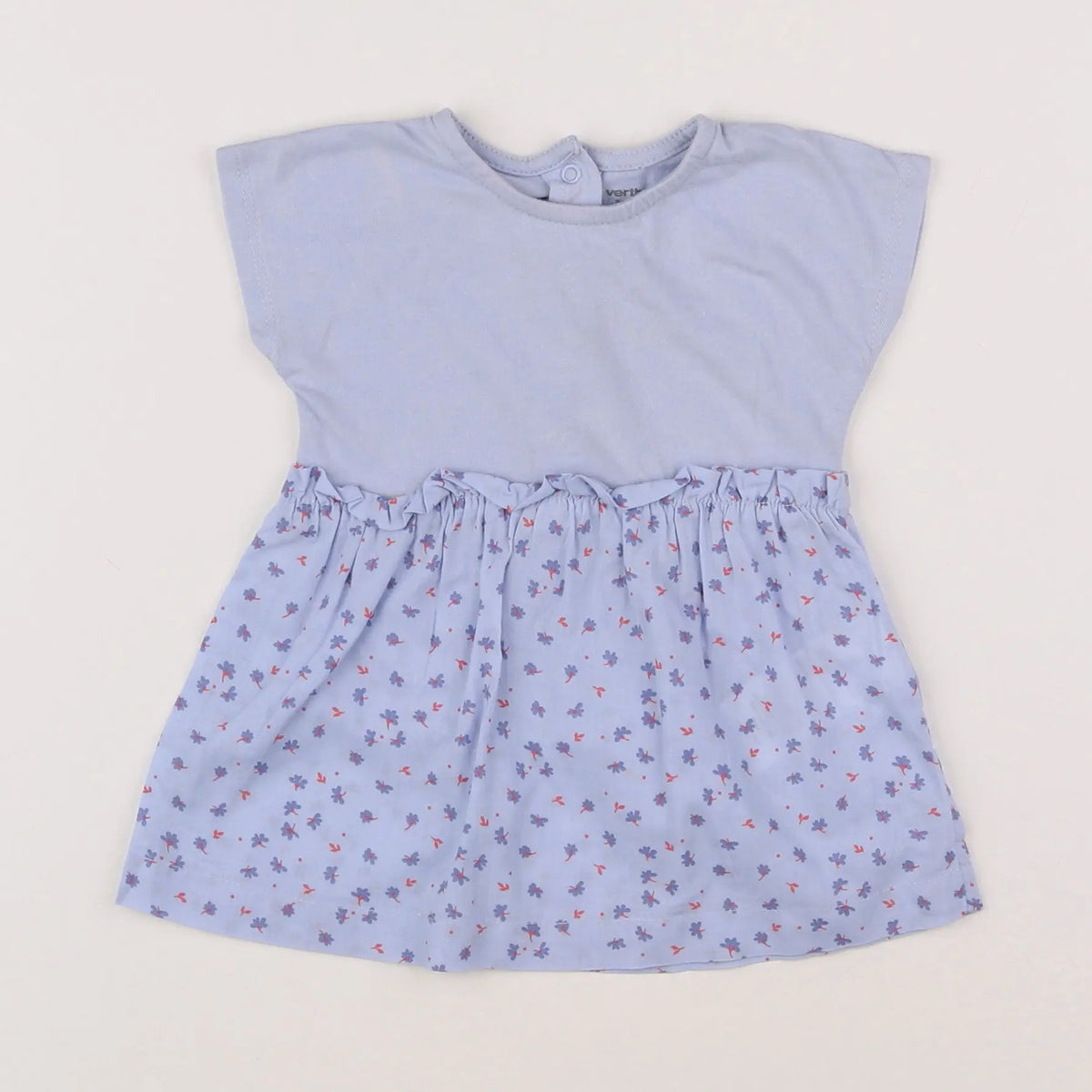 Vertbaudet - robe bleu - 3 mois