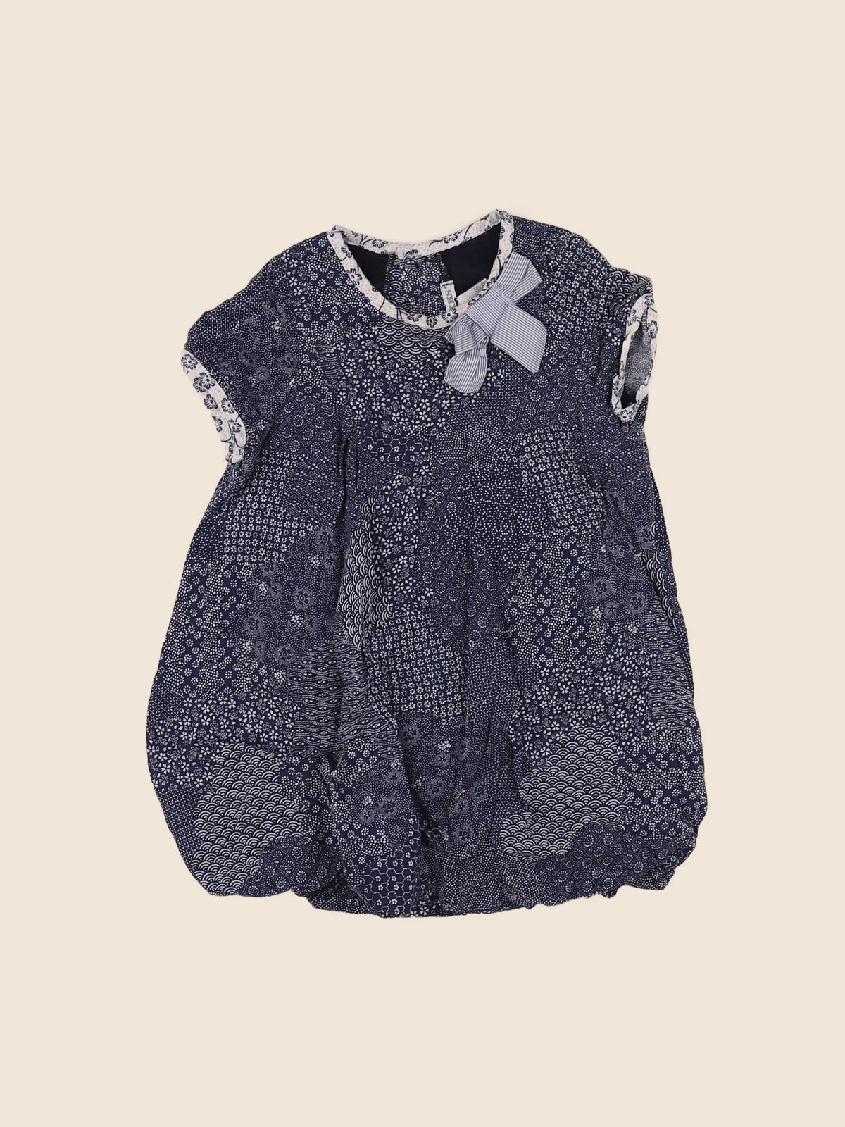 IKKS - robe bleu - 18 mois