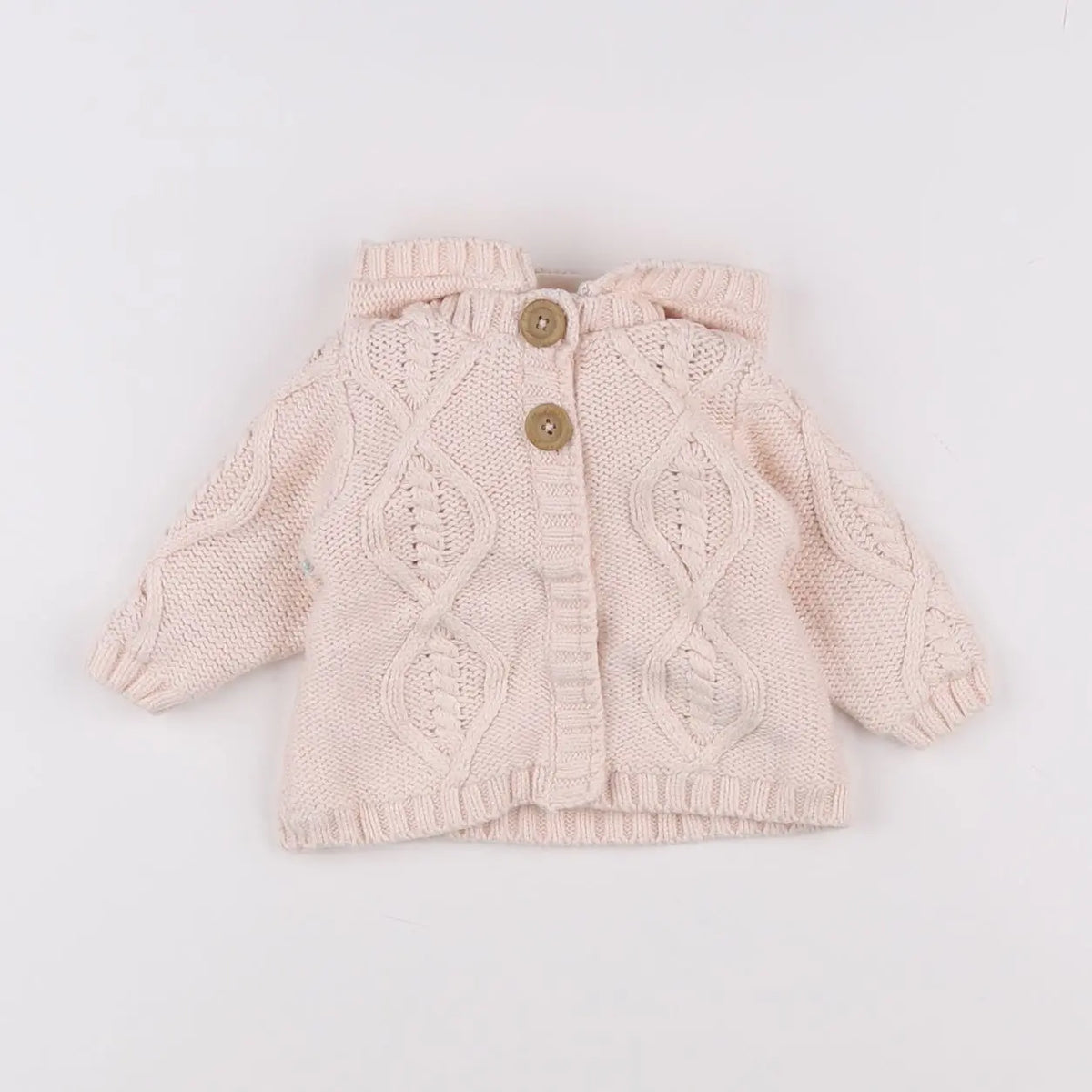 Vertbaudet - veste rose - 3 mois