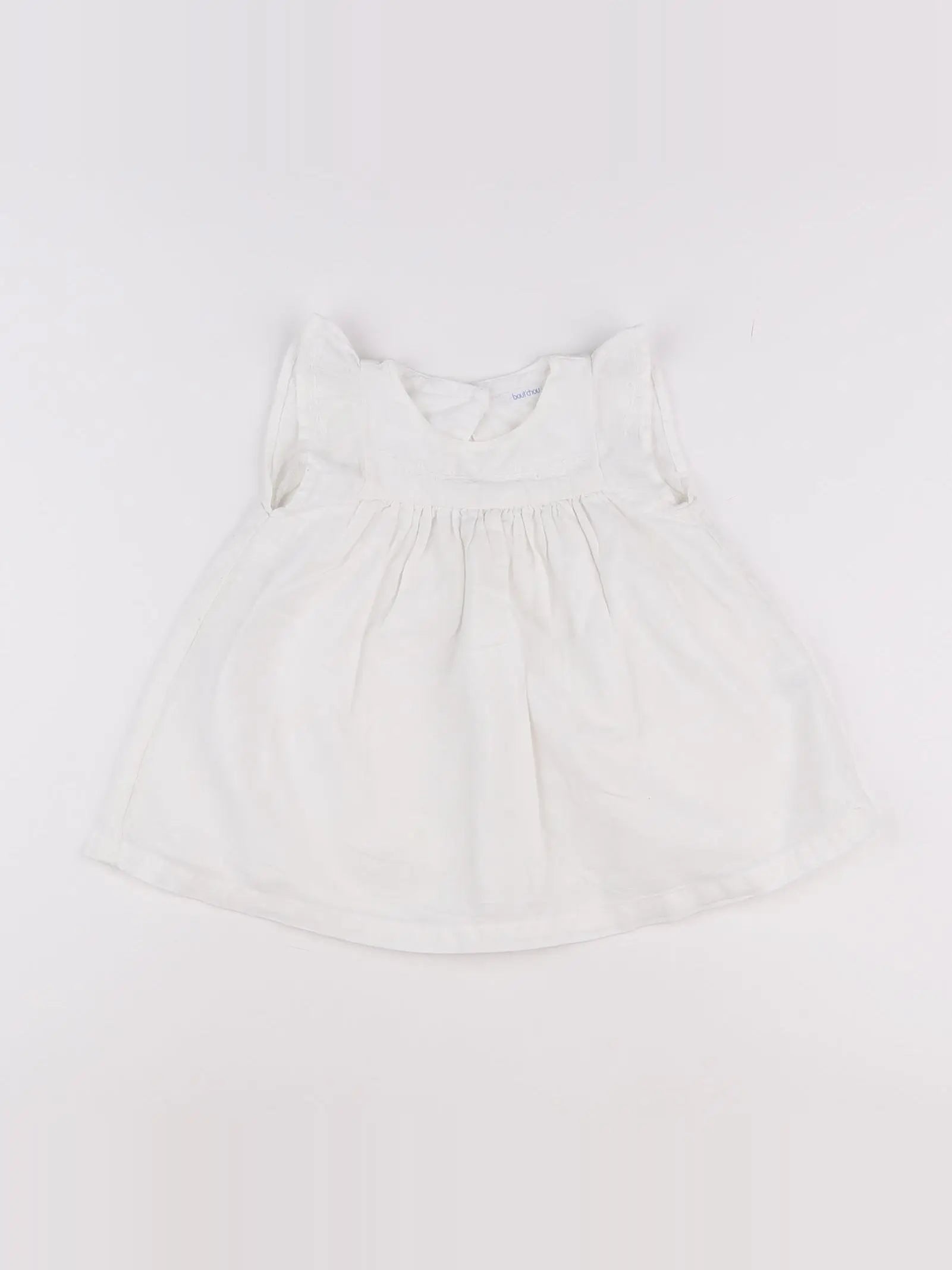 Boutchou - robe blanc - 6 mois