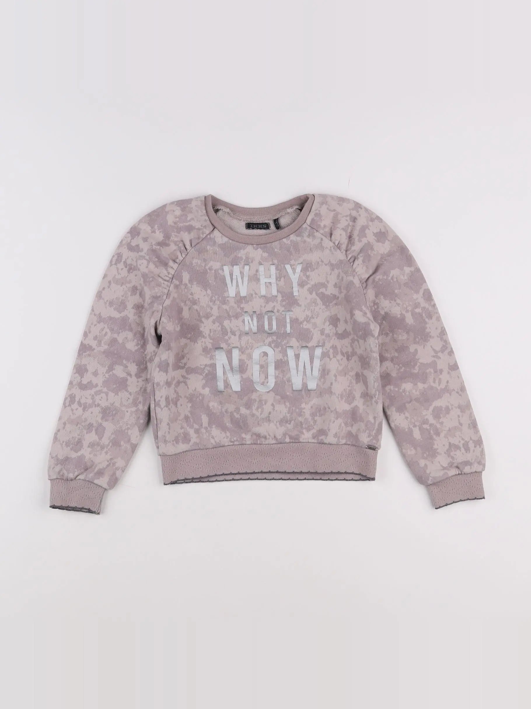 IKKS - sweat violet - 5 ans