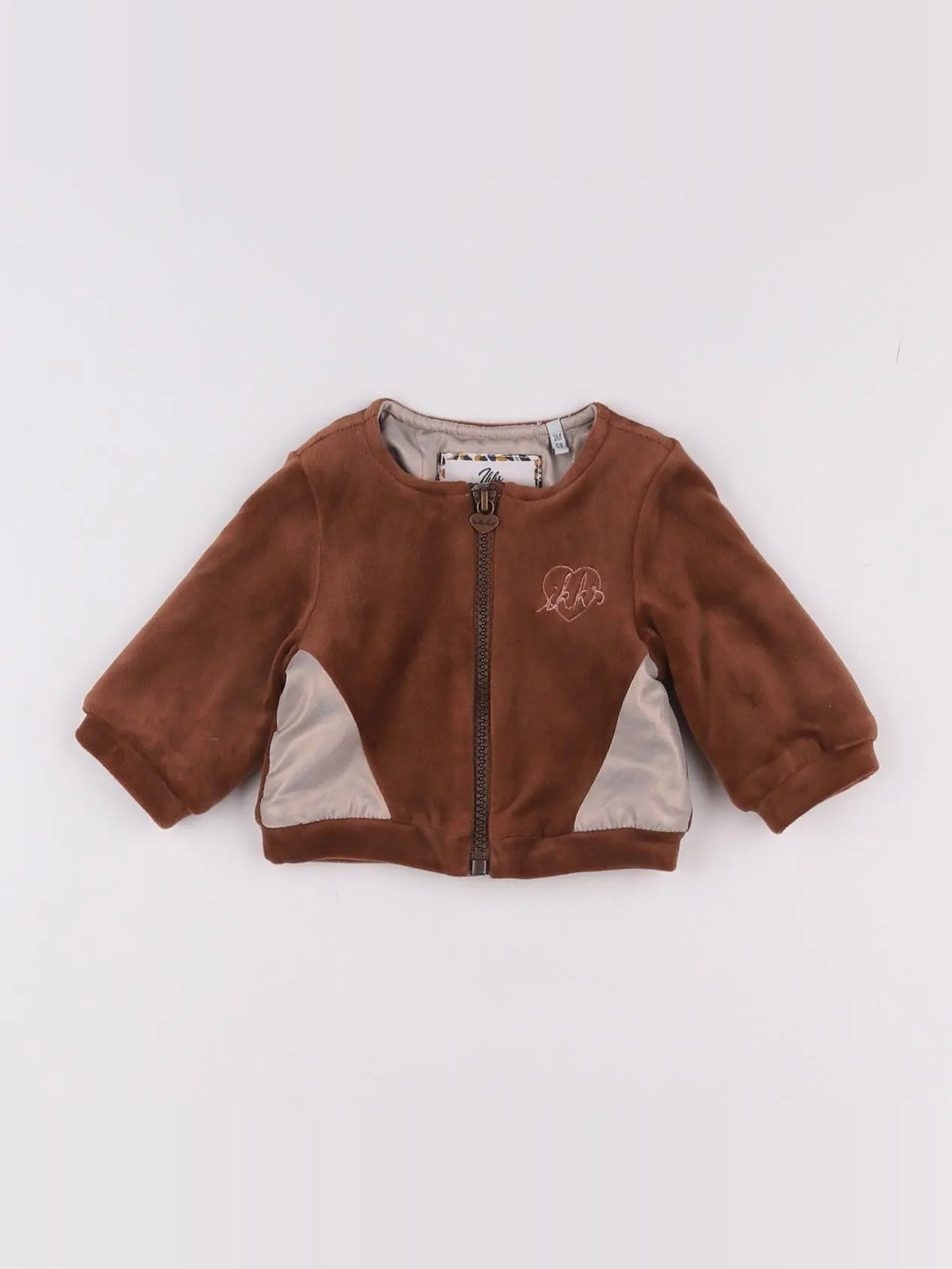 IKKS - veste marron - 3 mois
