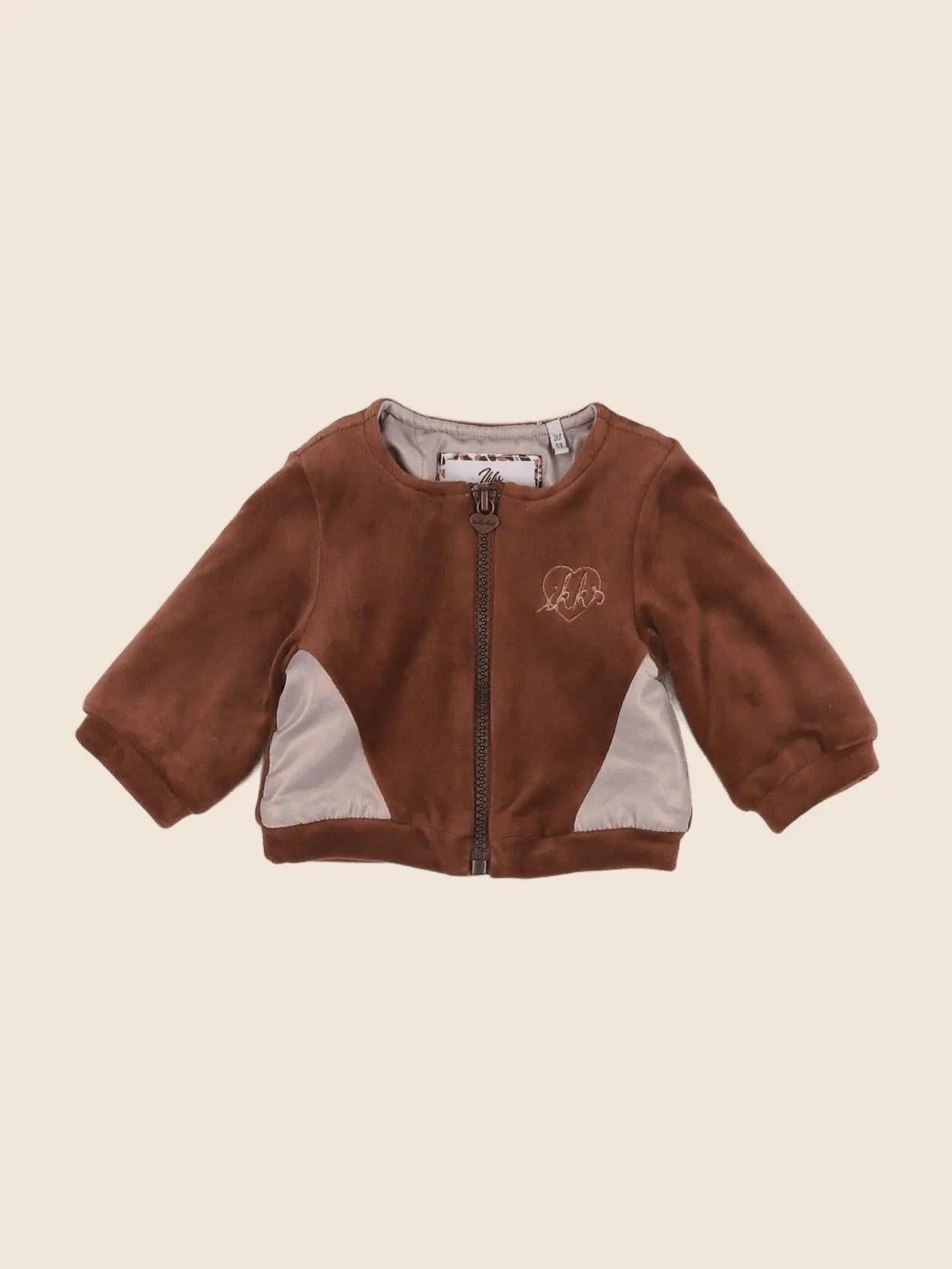 IKKS - veste marron - 3 mois