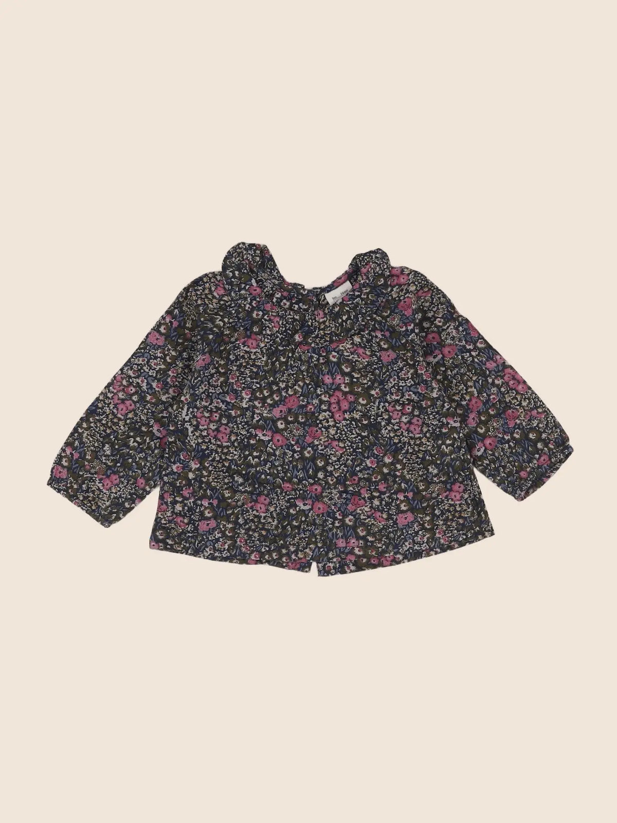 Nice Things - blouse bleu - 6 mois