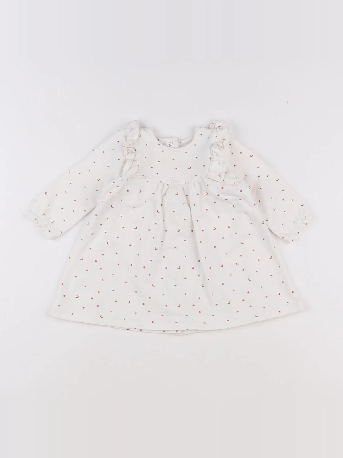 Vertbaudet - robe blanc - 9 mois