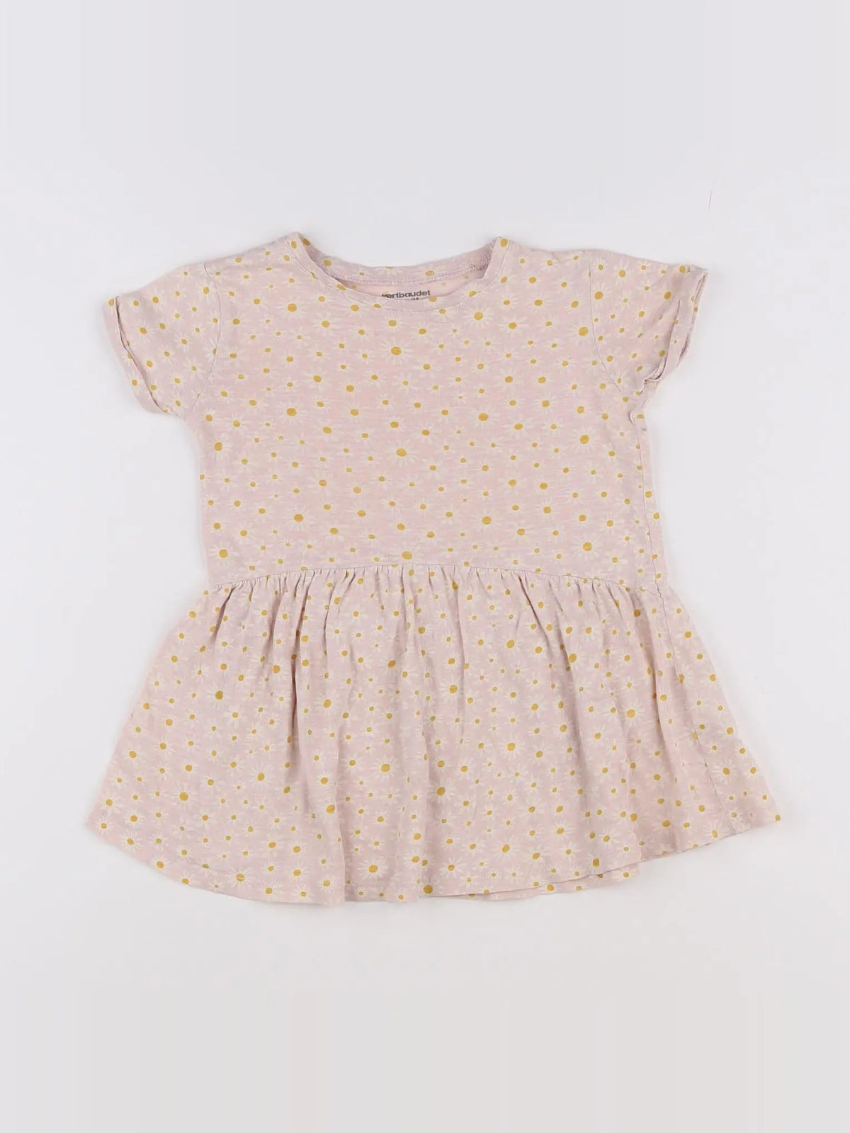 Vertbaudet - robe rose - 3 ans