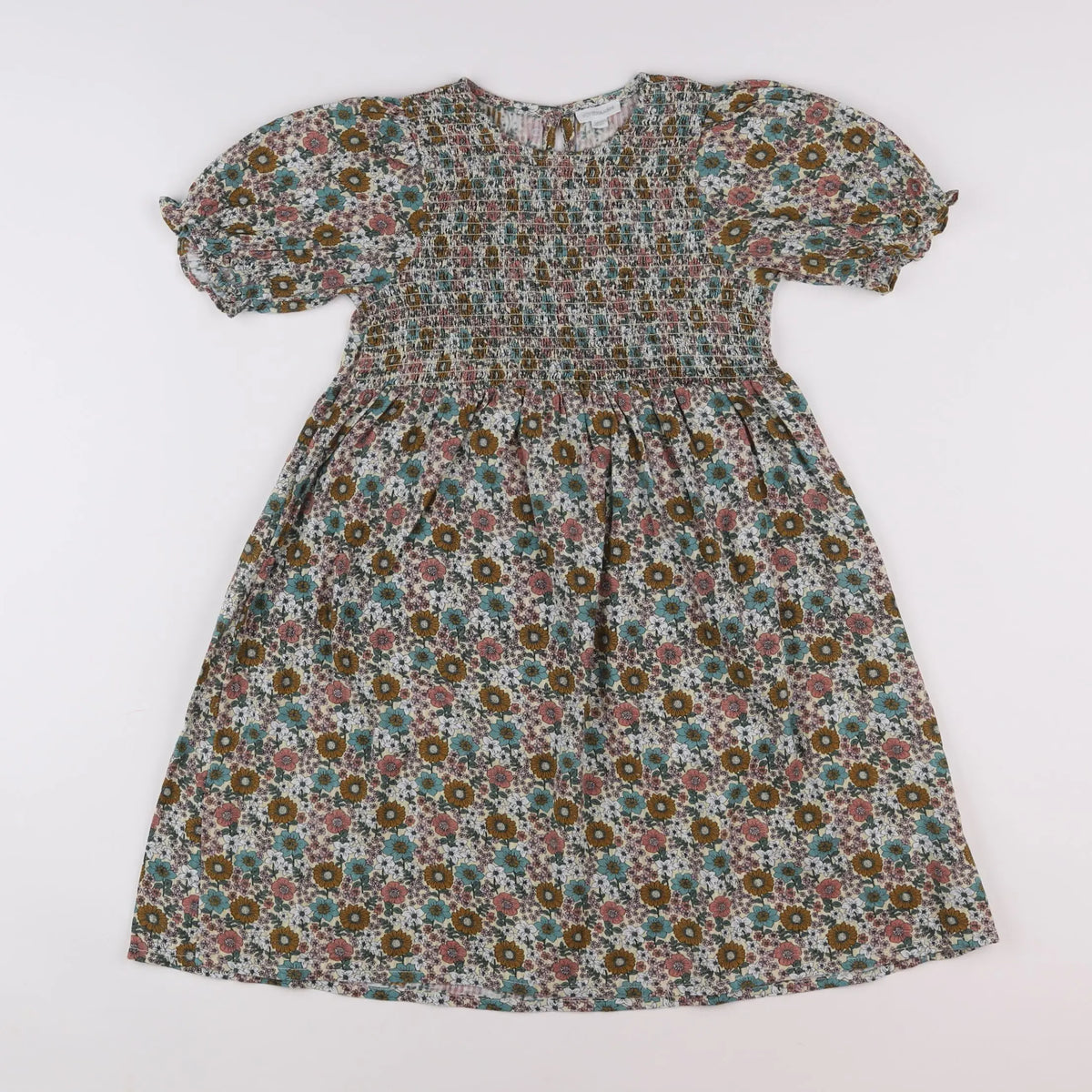 Vertbaudet - robe multicolore - 10 ans