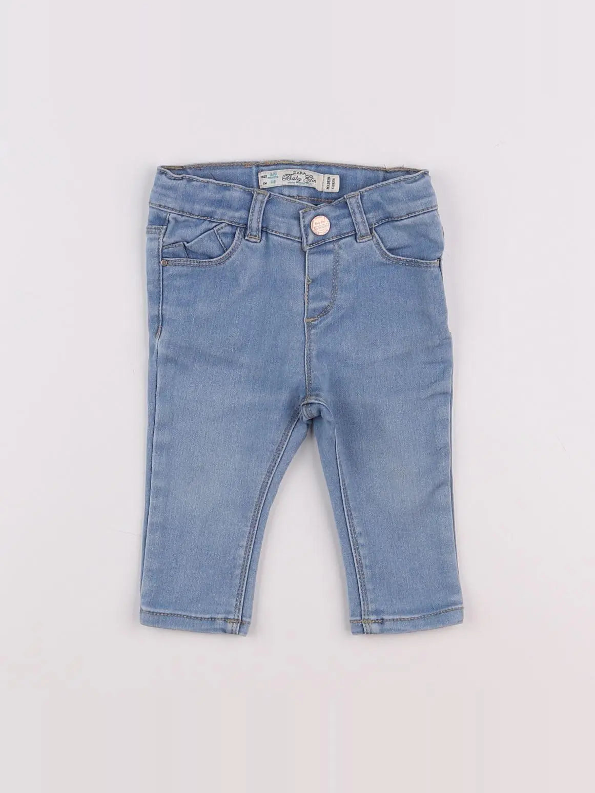 Zara - jean bleu - 3/6 mois