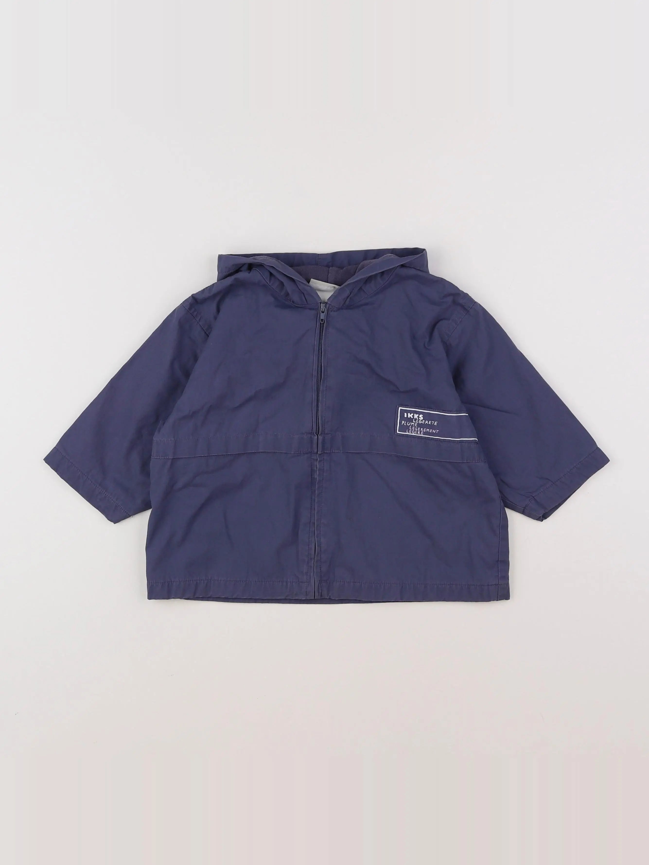 IKKS - veste bleu - 12 mois