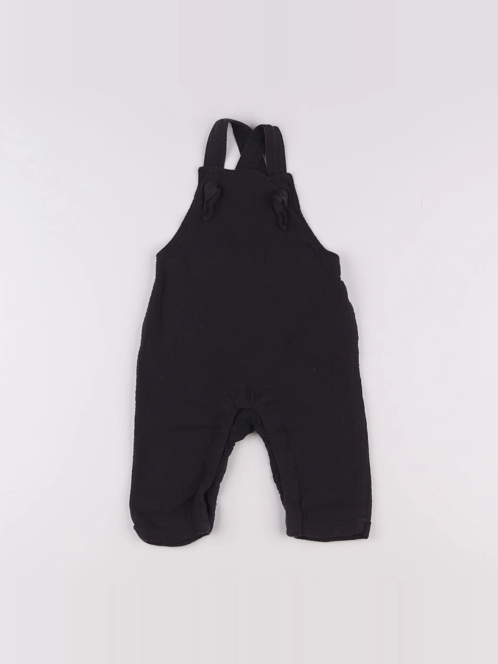 H&M - combinaison noir - 3/6 mois