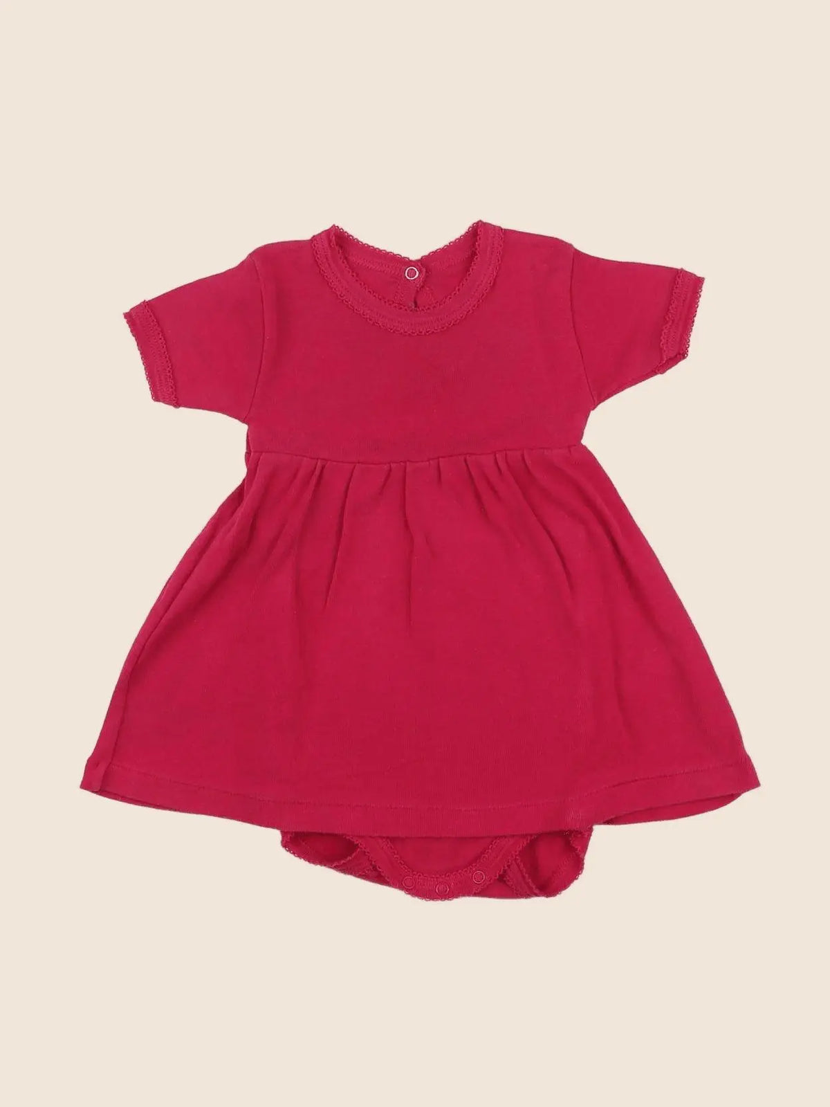 Petit Bateau - robe rose - 6 mois
