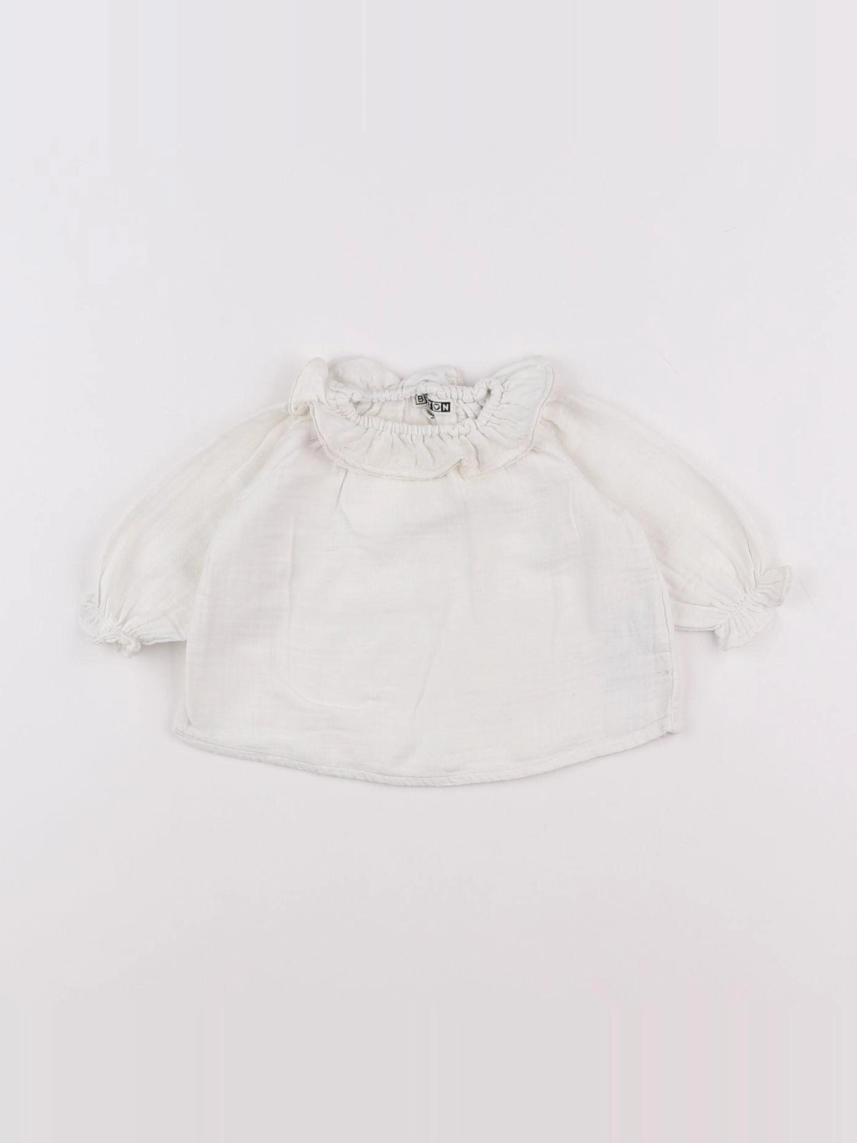 Bonton - blouse blanc - 3 mois