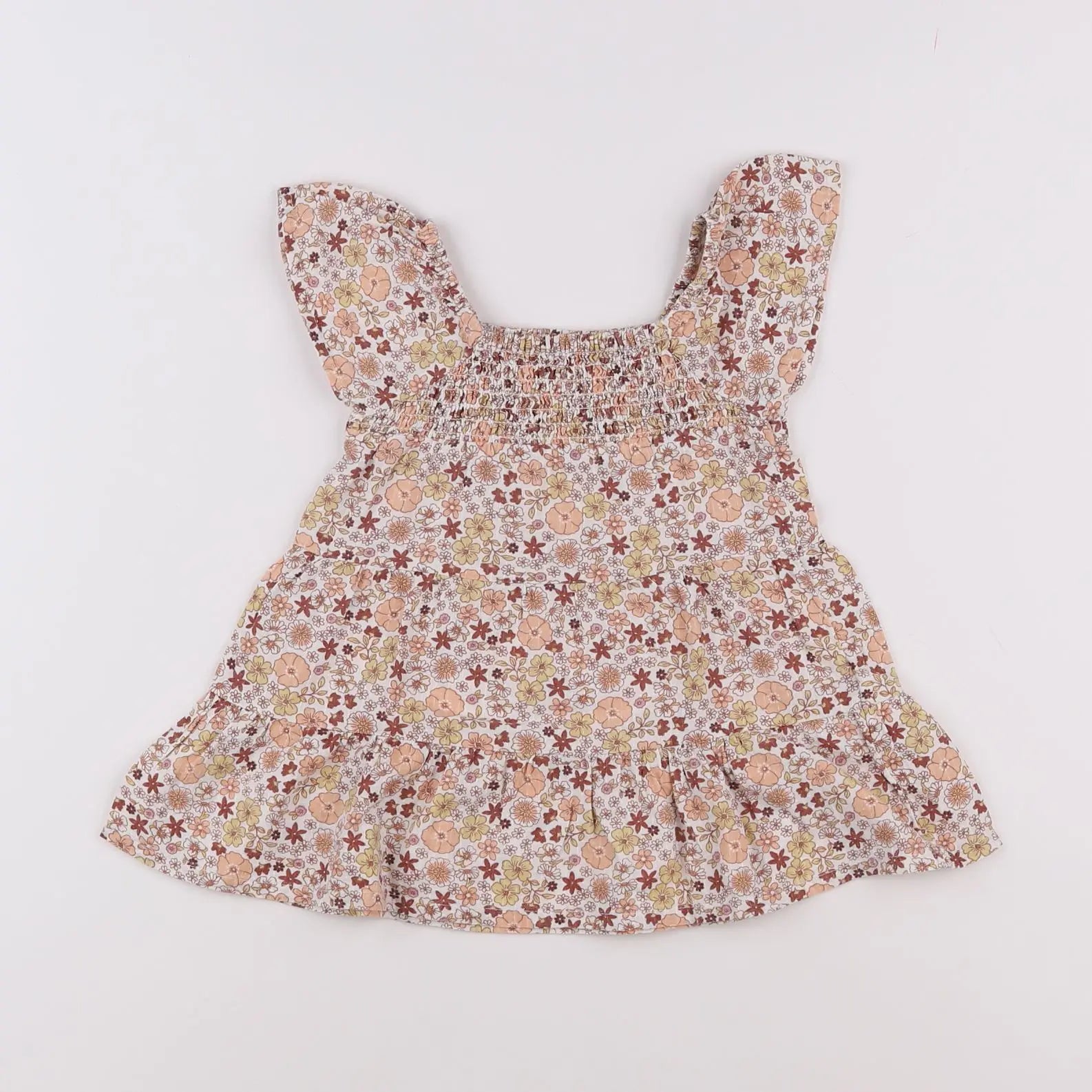 Vertbaudet - robe rose - 12 mois