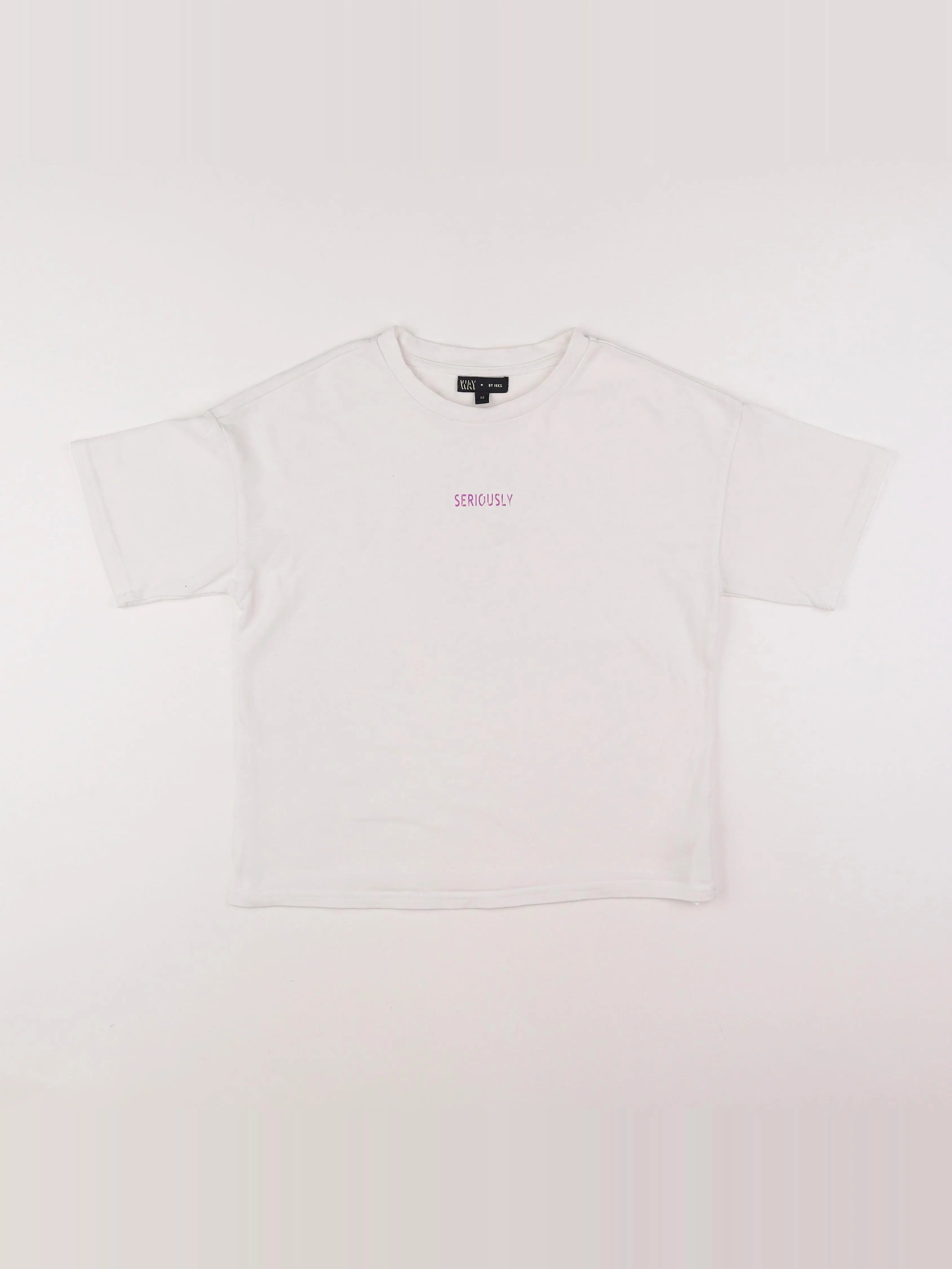 IKKS - tee-shirt blanc - 12 ans