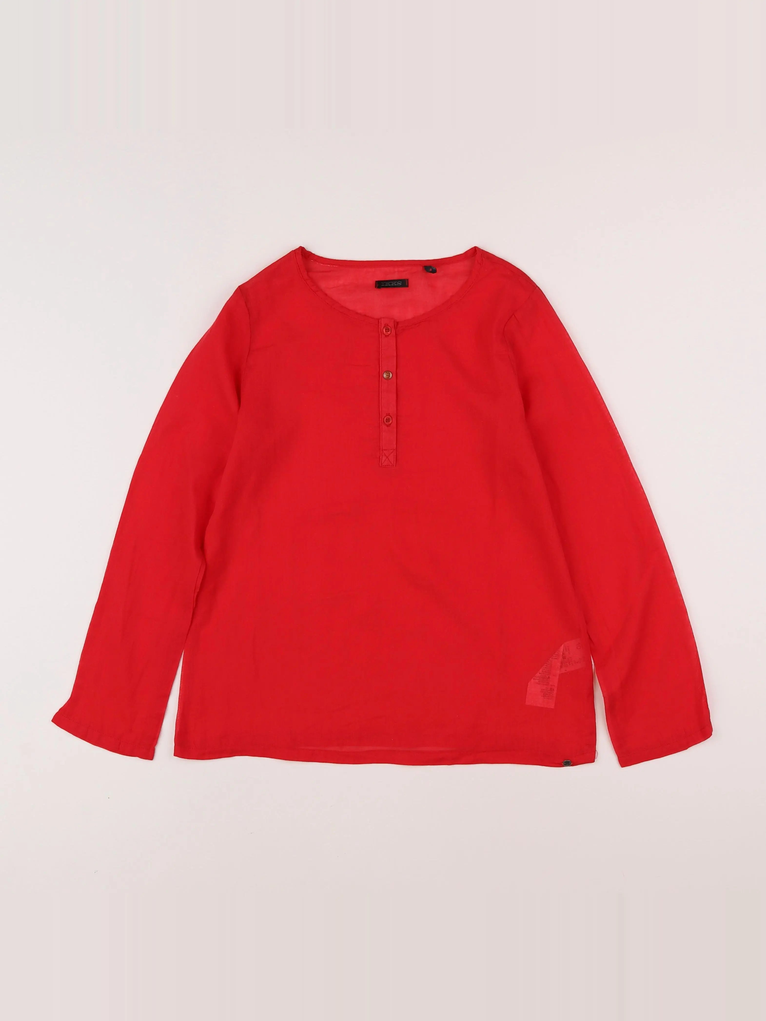 IKKS - chemise rouge - 10 ans