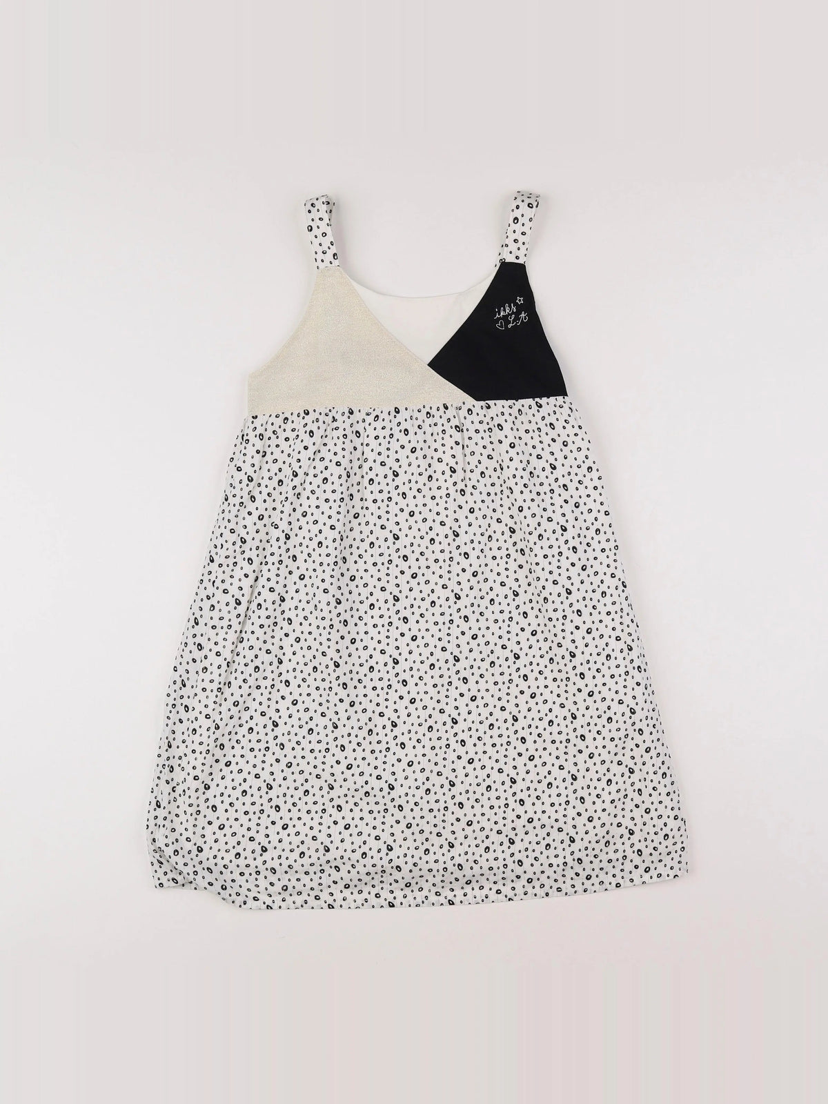 IKKS - robe blanc - 10 ans
