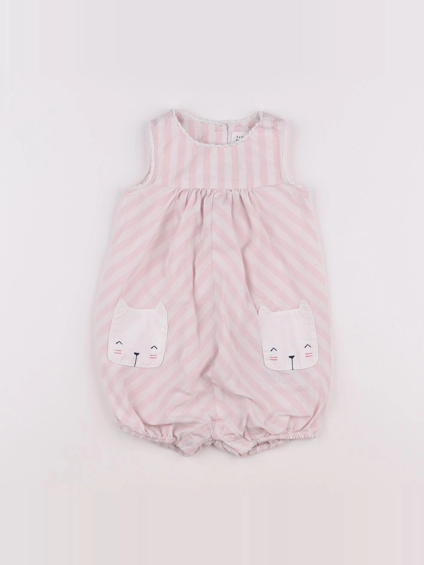 GAP - combinaison rose - 6/12 mois