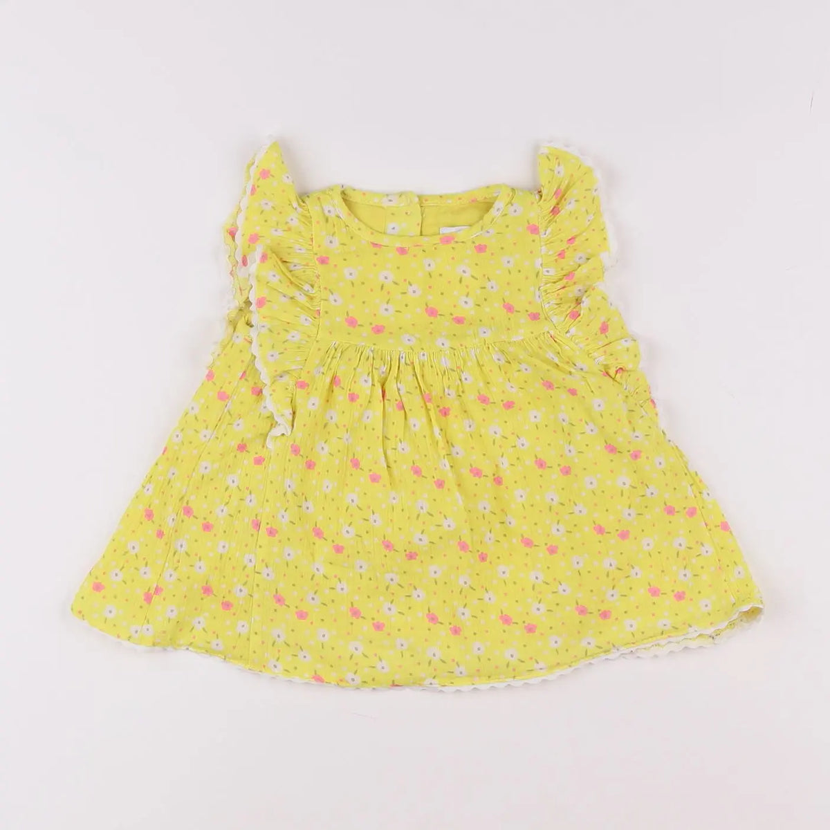 Vertbaudet - robe jaune - 3 mois