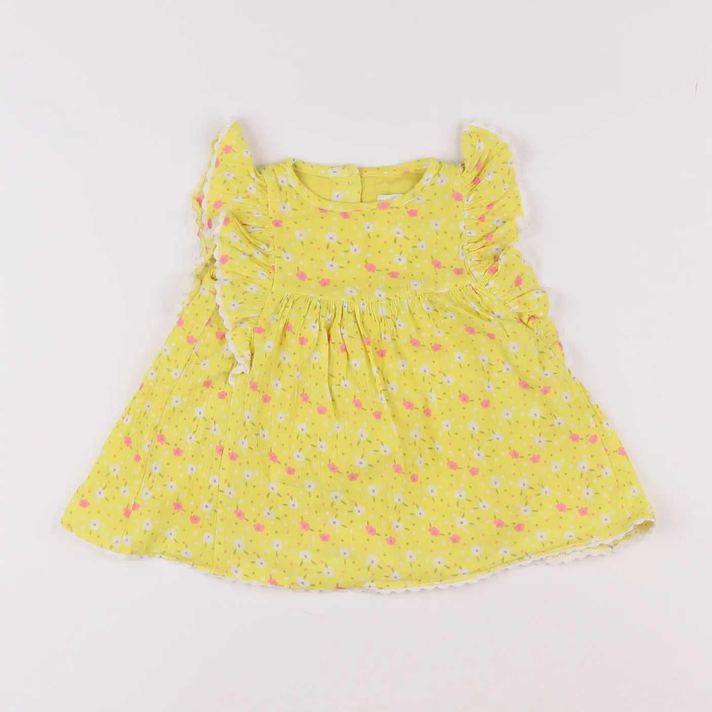 Vertbaudet - robe jaune - 3 mois