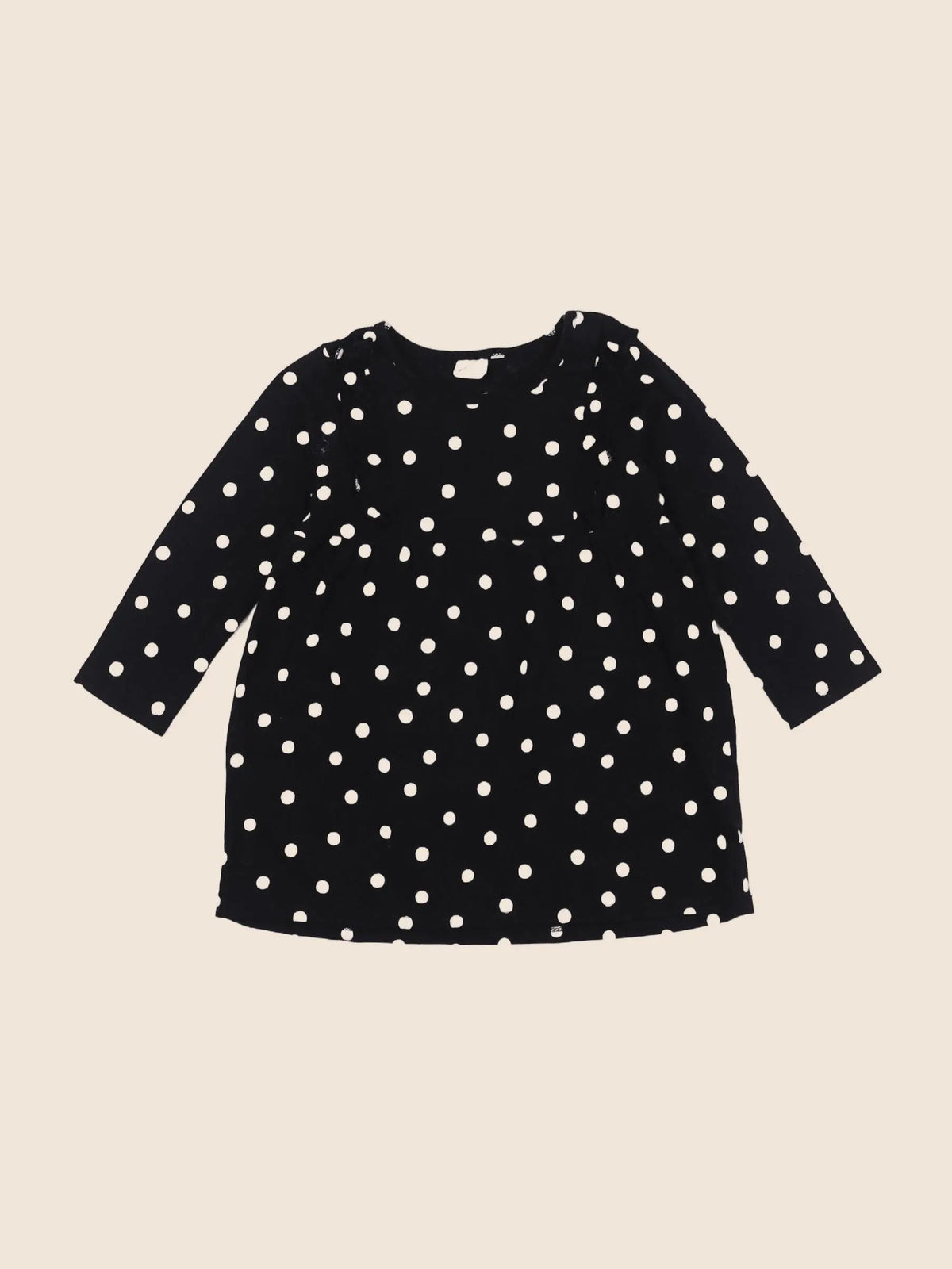 H&M - robe noir - 12/18 mois