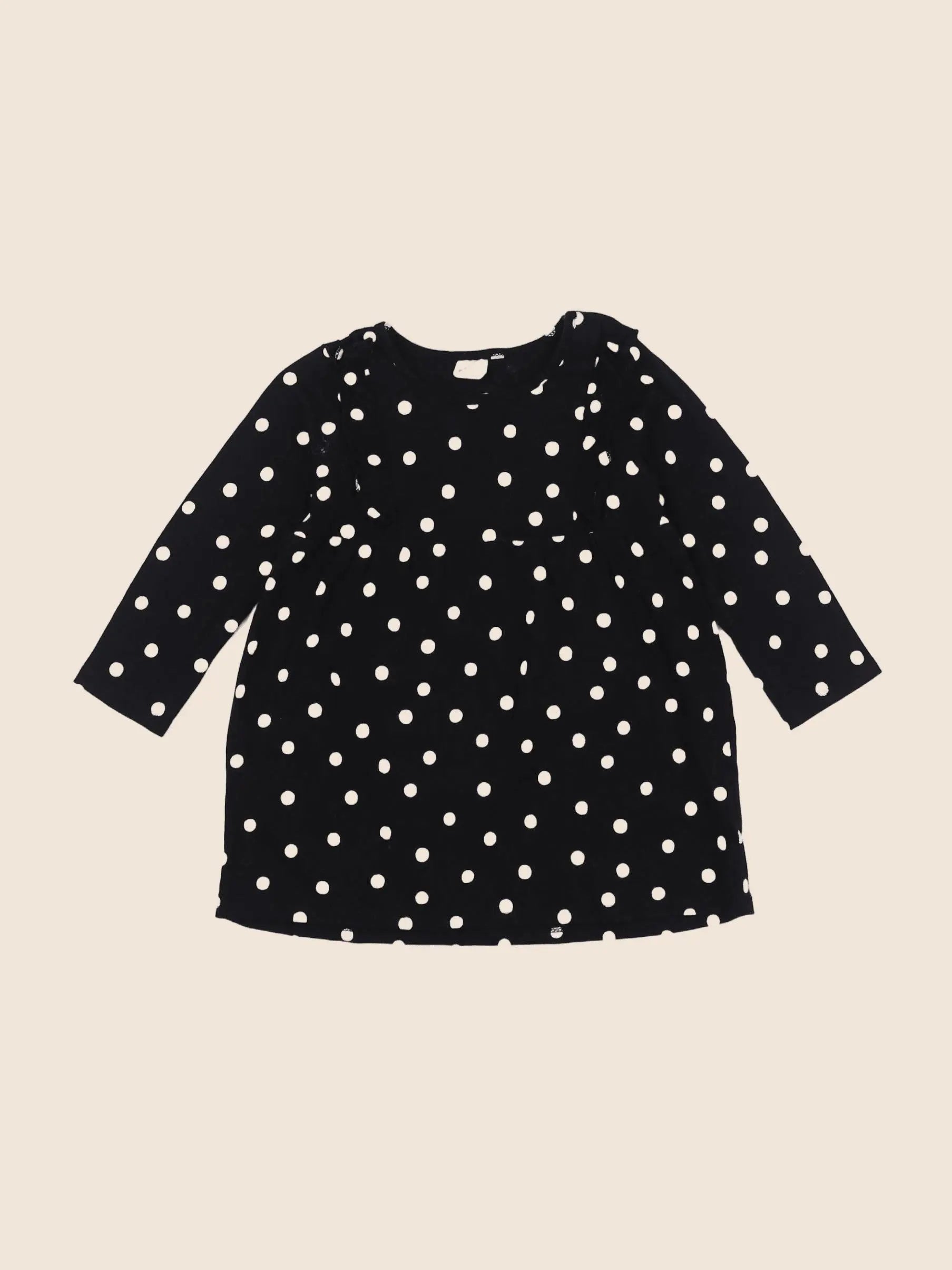 H&M - robe noir - 12/18 mois