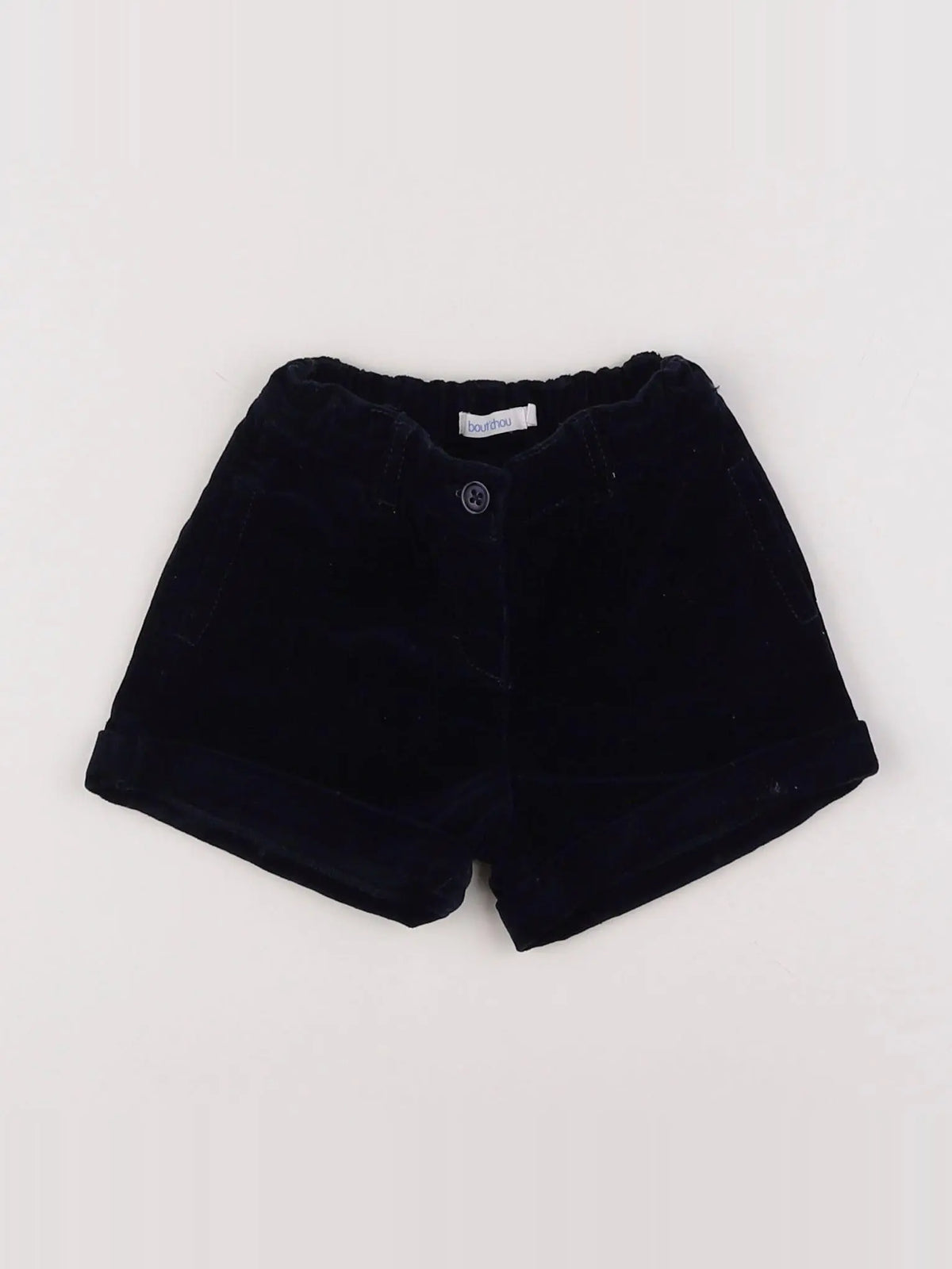 Boutchou - short bleu - 12 mois