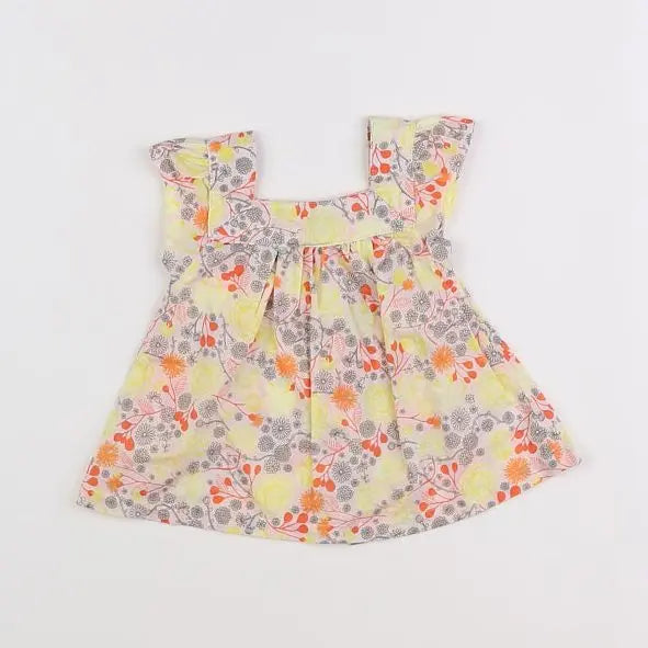 Vertbaudet - blouse multicolore - 6 mois