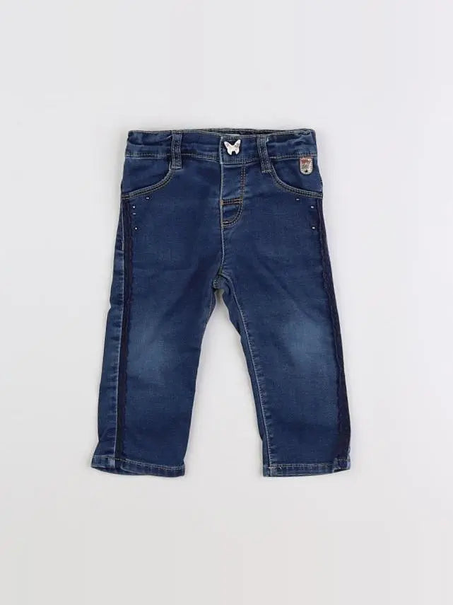 IKKS - jean bleu - 12 mois