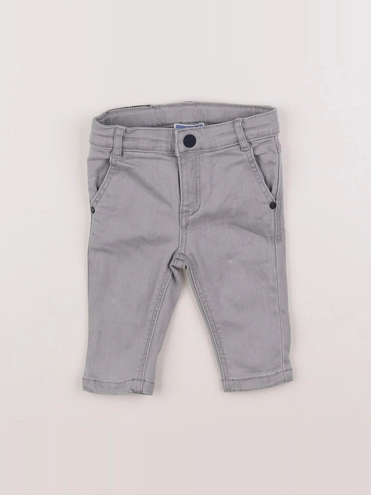 Jacadi - jean gris - 6 mois