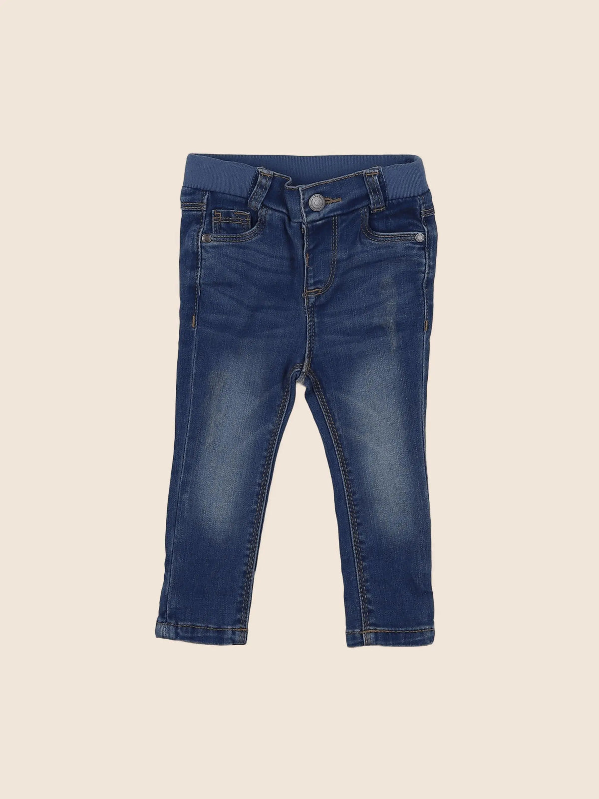 Tape à l'oeil - jegging bleu - 6 mois