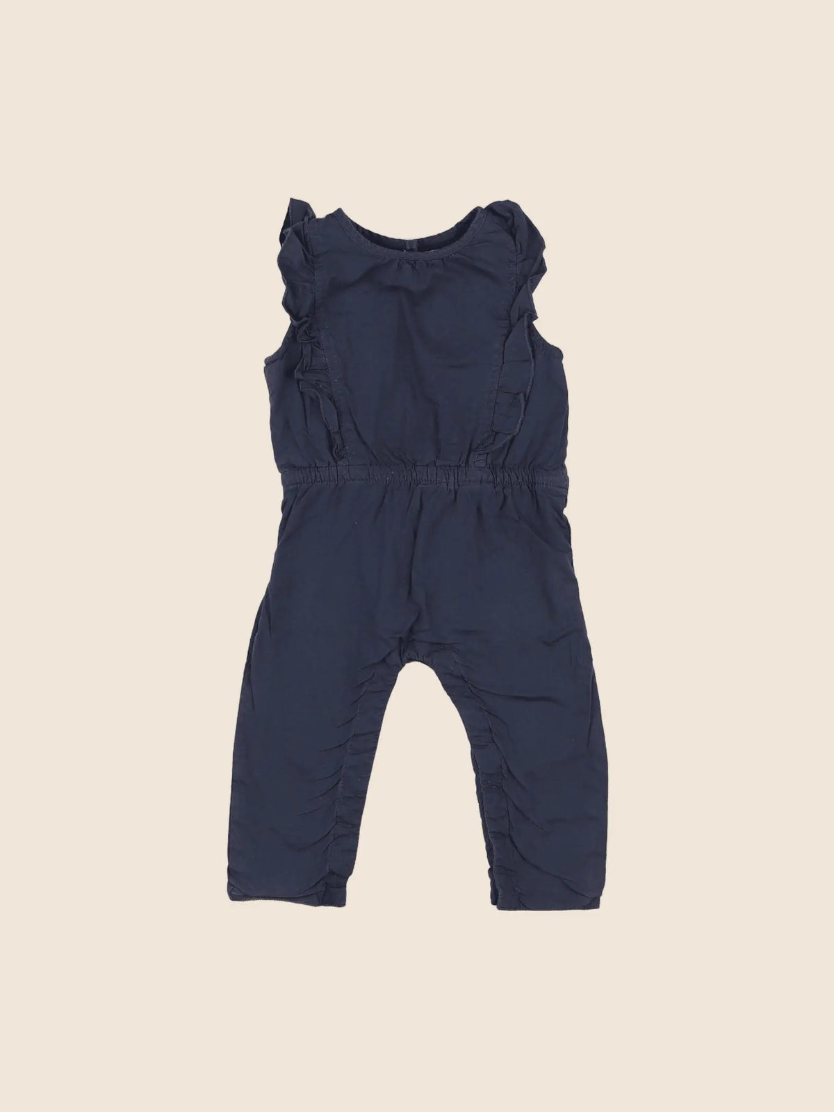 Vertbaudet - combinaison bleu - 6 mois
