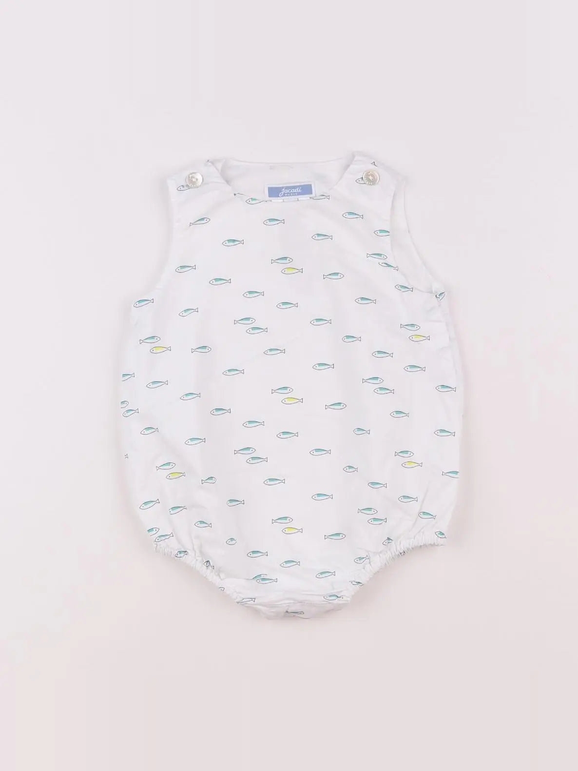 Jacadi - combinaison blanc - 6 mois