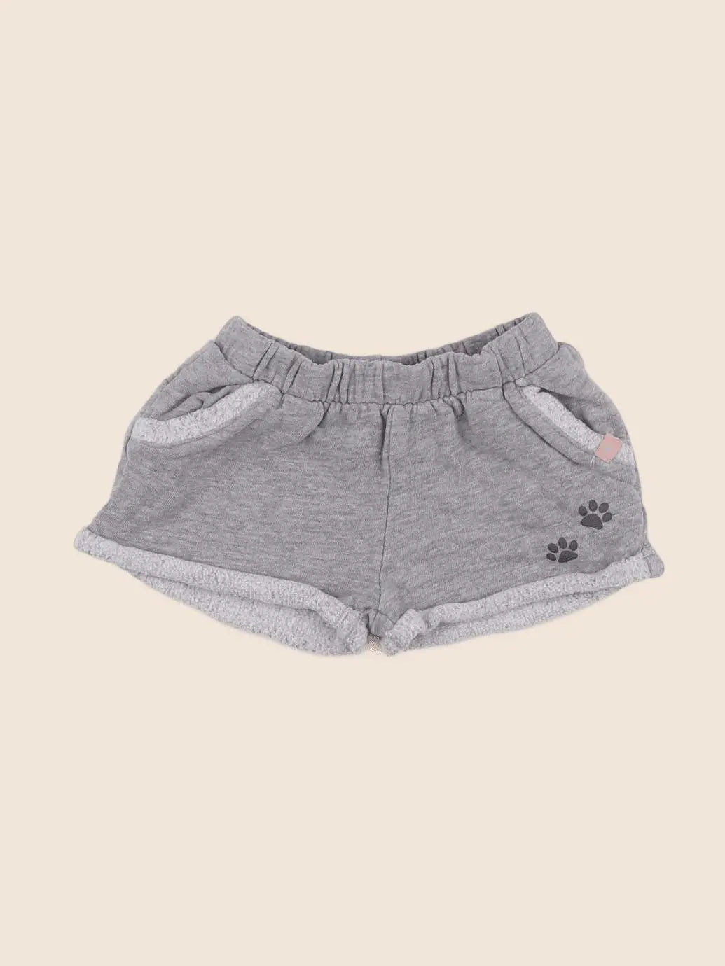 Vertbaudet - short gris - 12 mois
