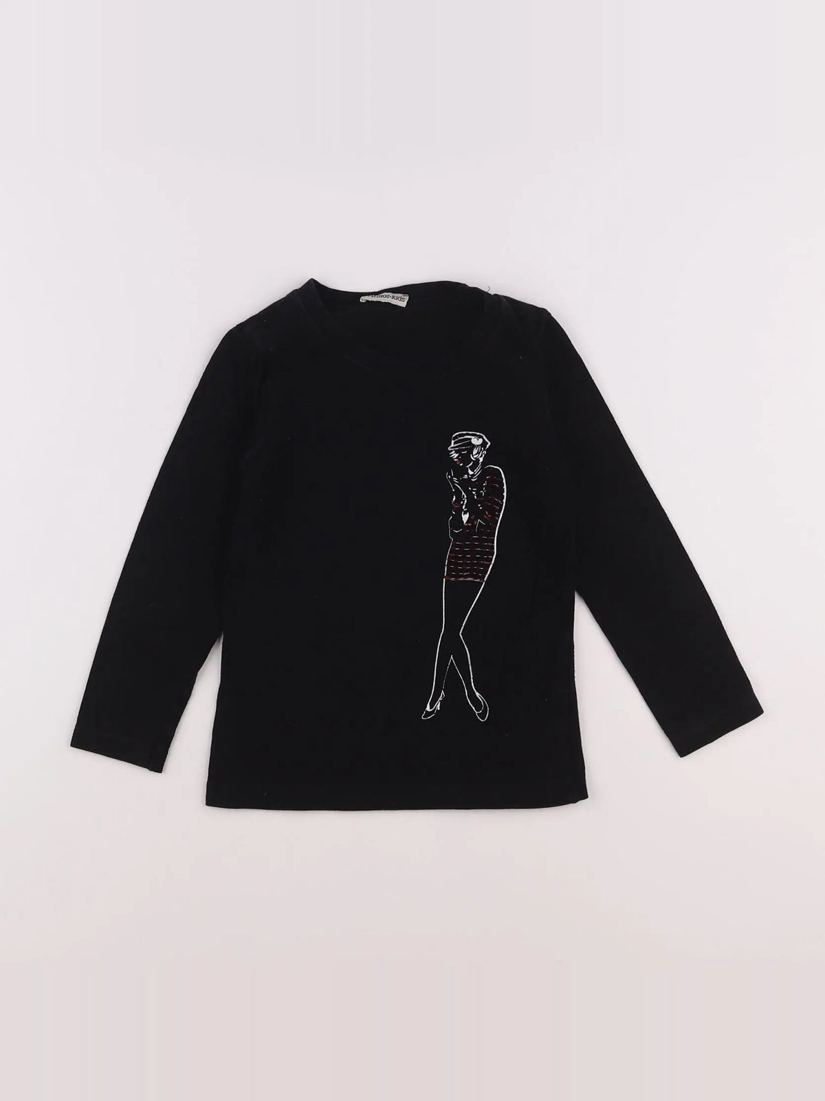 Armor Lux - tee-shirt noir - 2 ans