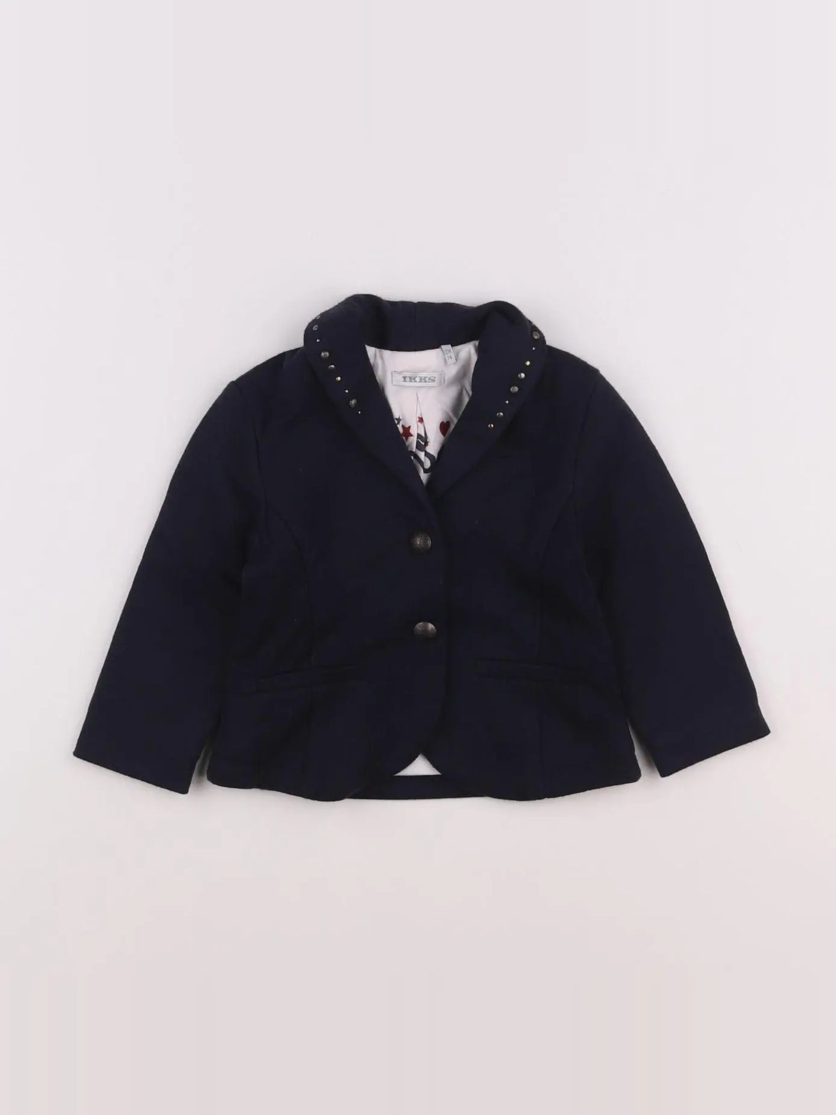 IKKS - veste bleu - 12 mois