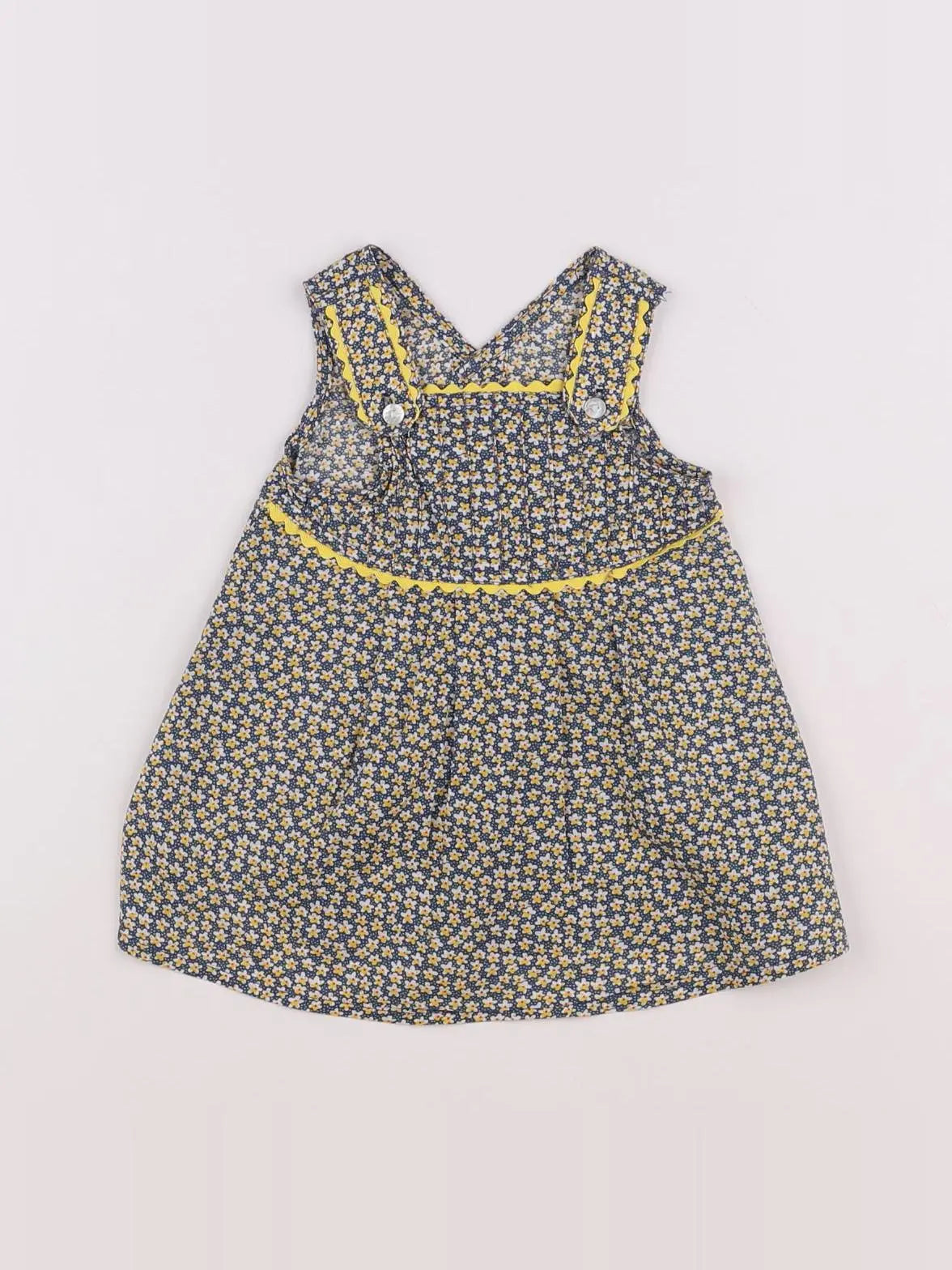 Dadati - robe bleu, jaune - 9 mois