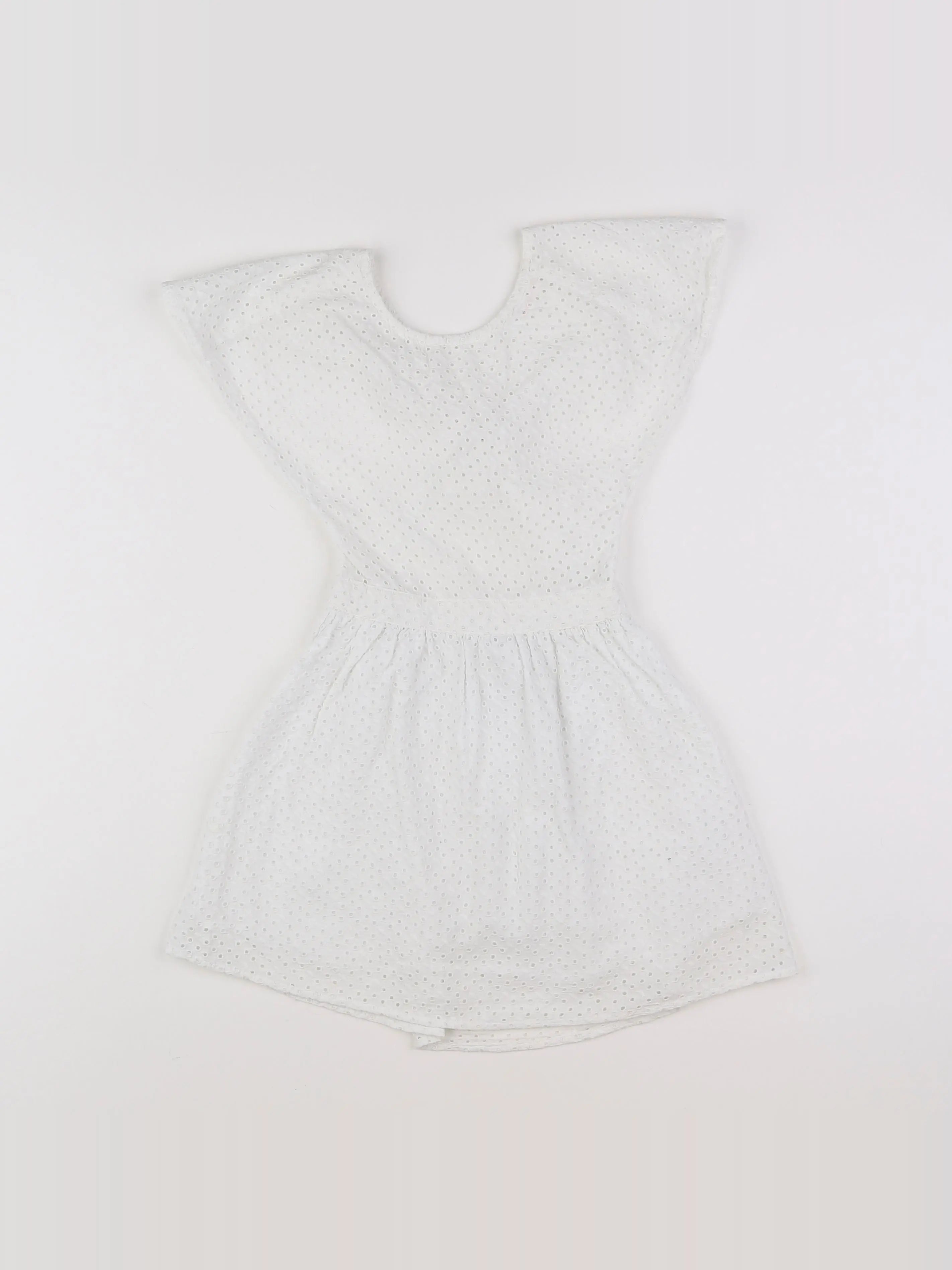 Monoprix - combinaison blanc - 3 ans