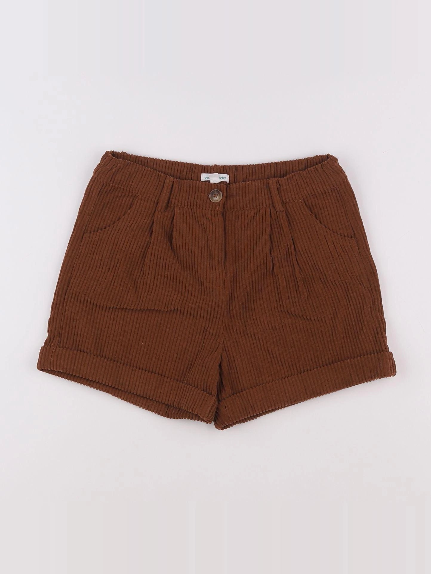 Vertbaudet - short marron - 9 ans