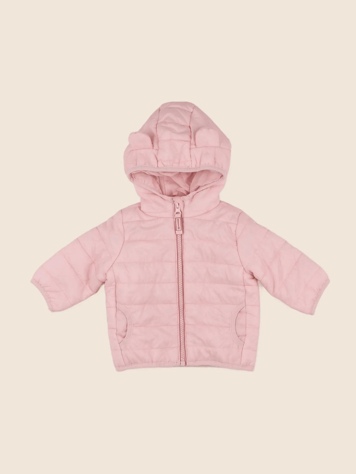 Vertbaudet - doudoune rose - 3 mois