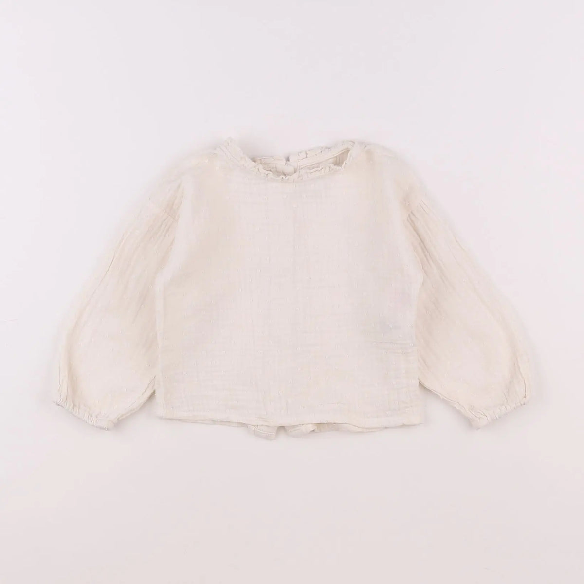 Vertbaudet - blouse blanc - 18 mois
