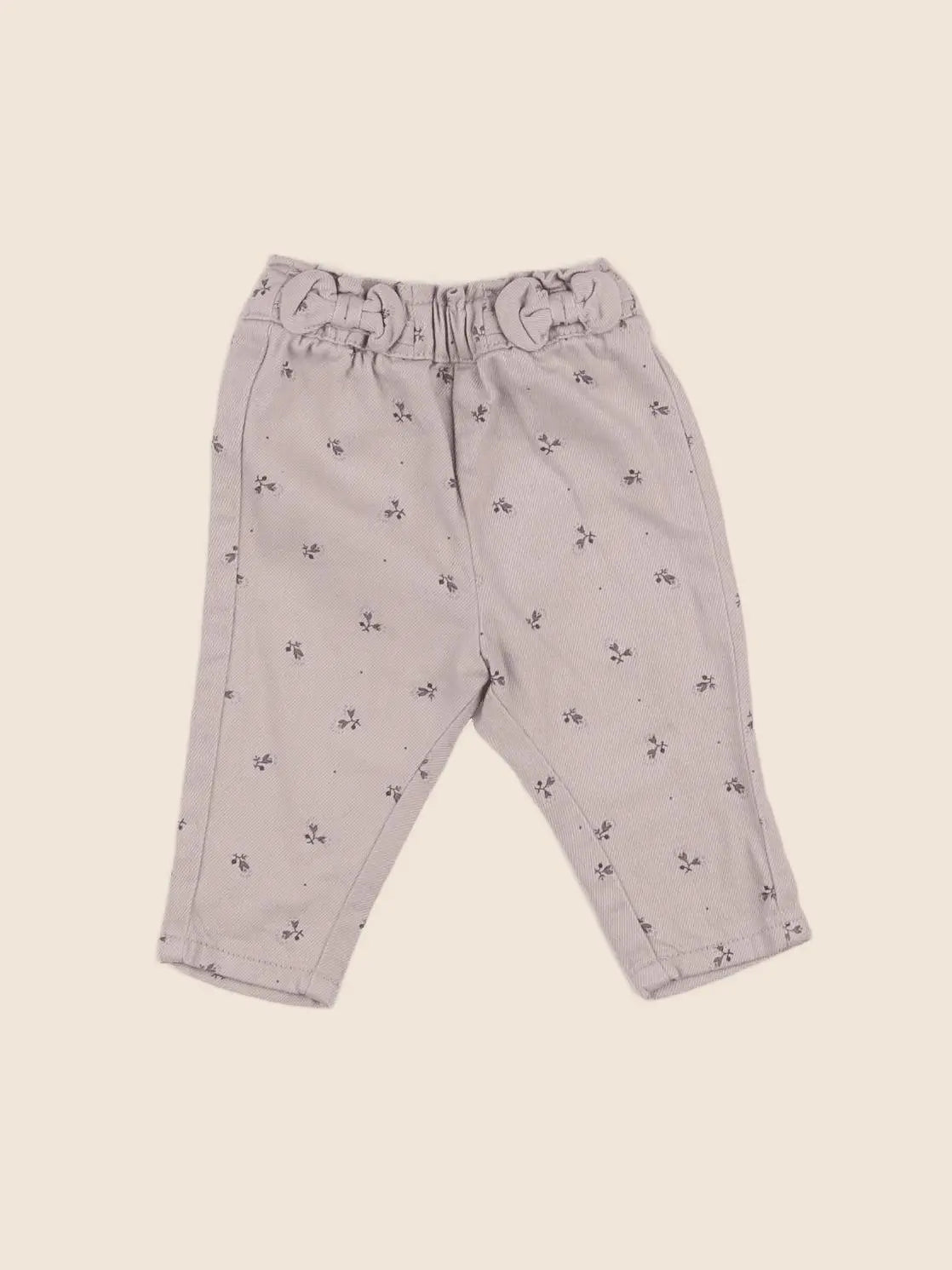 Vertbaudet - pantalon beige - 0/3 mois