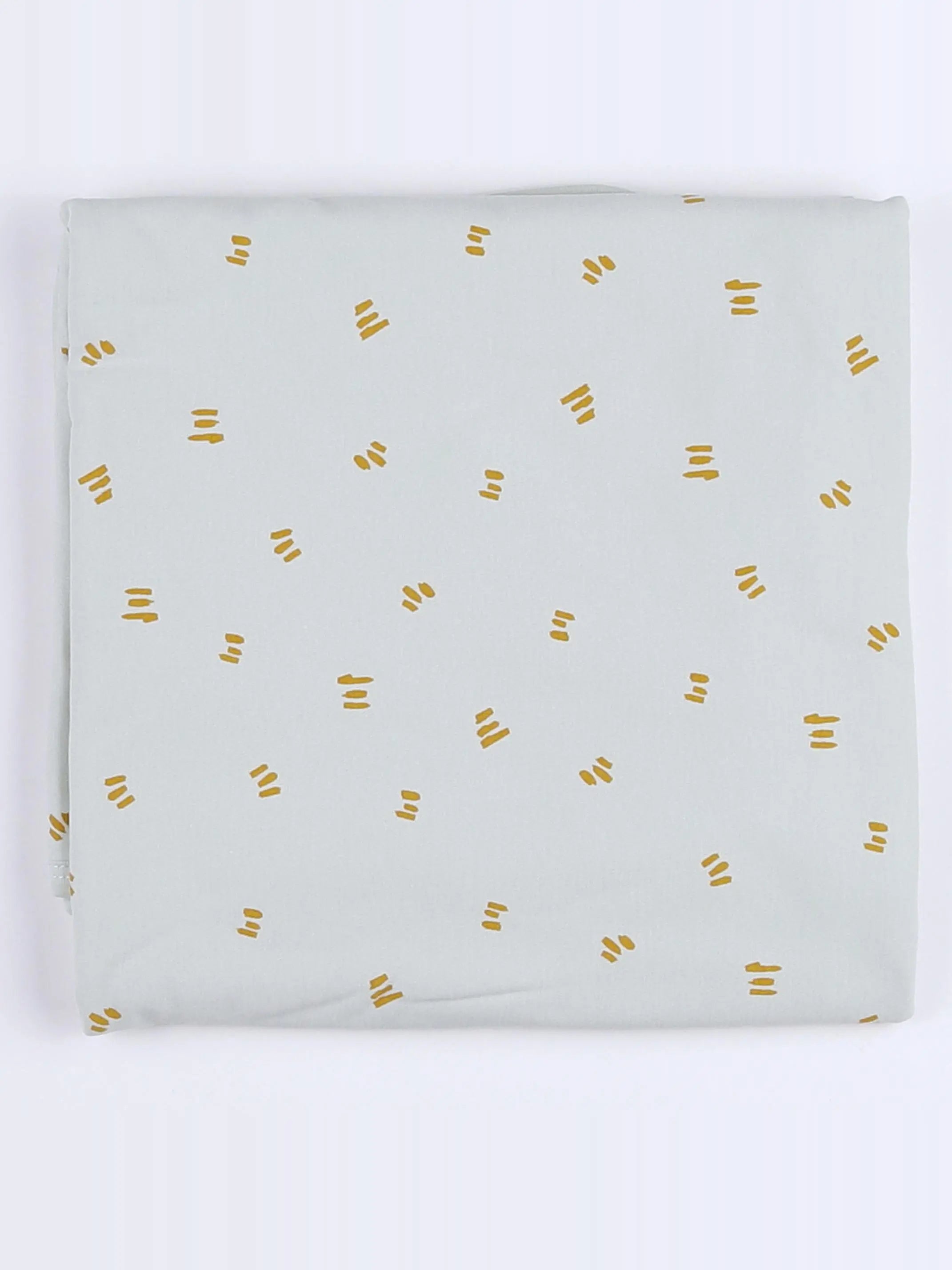Trixie - couverture coton vert Dreamy Dashes - 75x100 cm
