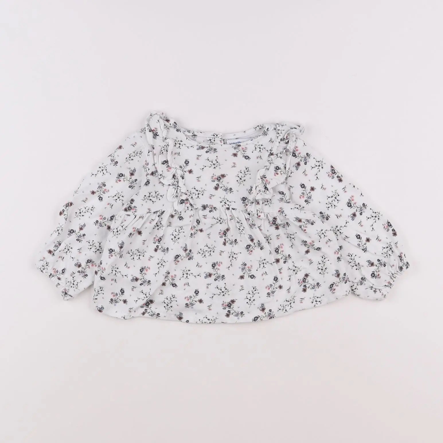 Vertbaudet - blouse blanc - 6 mois