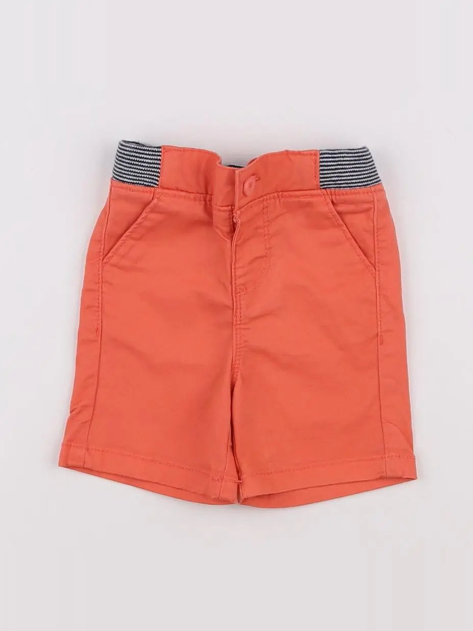 Tape à l'oeil - short orange - 9 mois